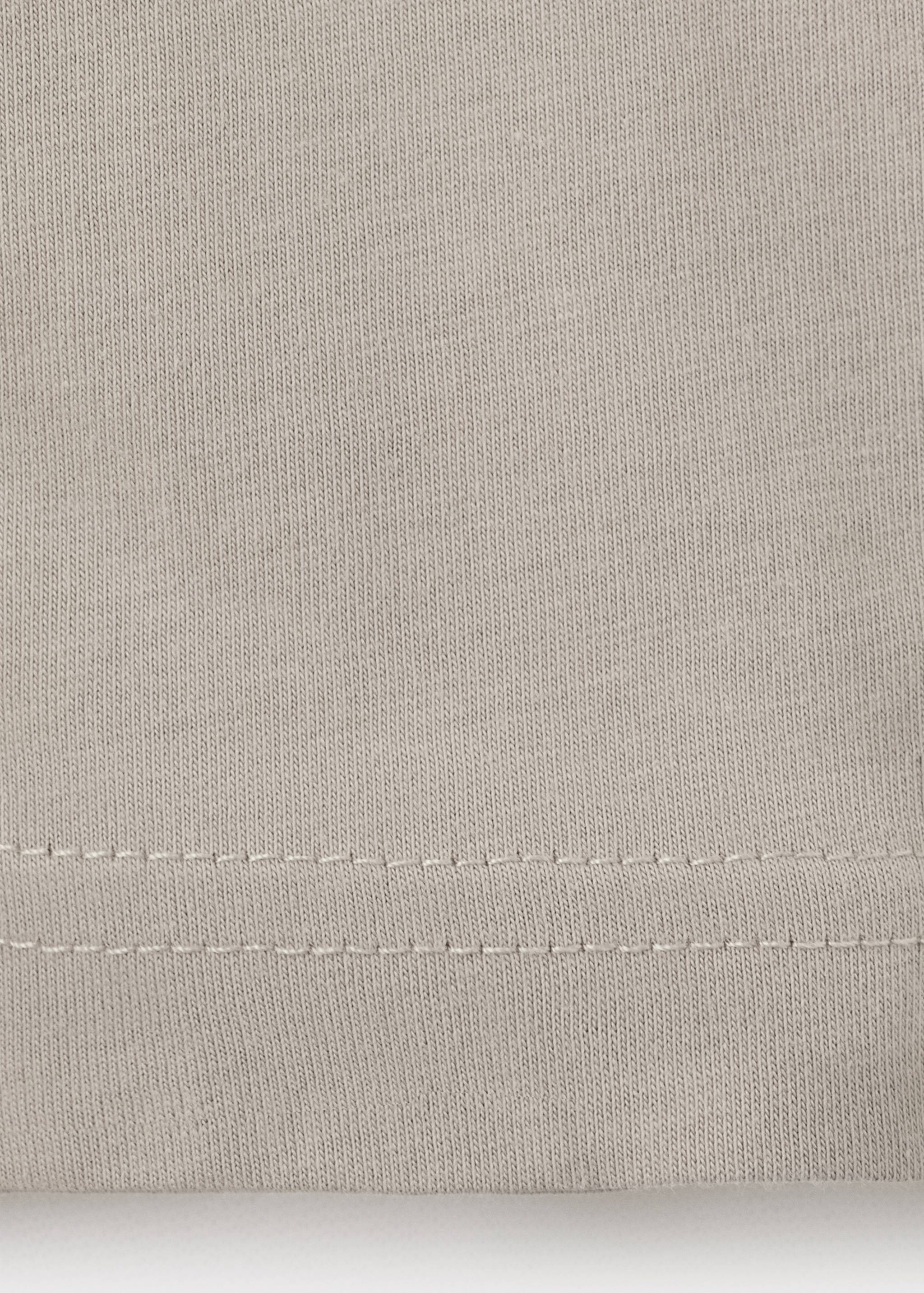 100% cotton slim-fit t-shirt - Details of the article 0