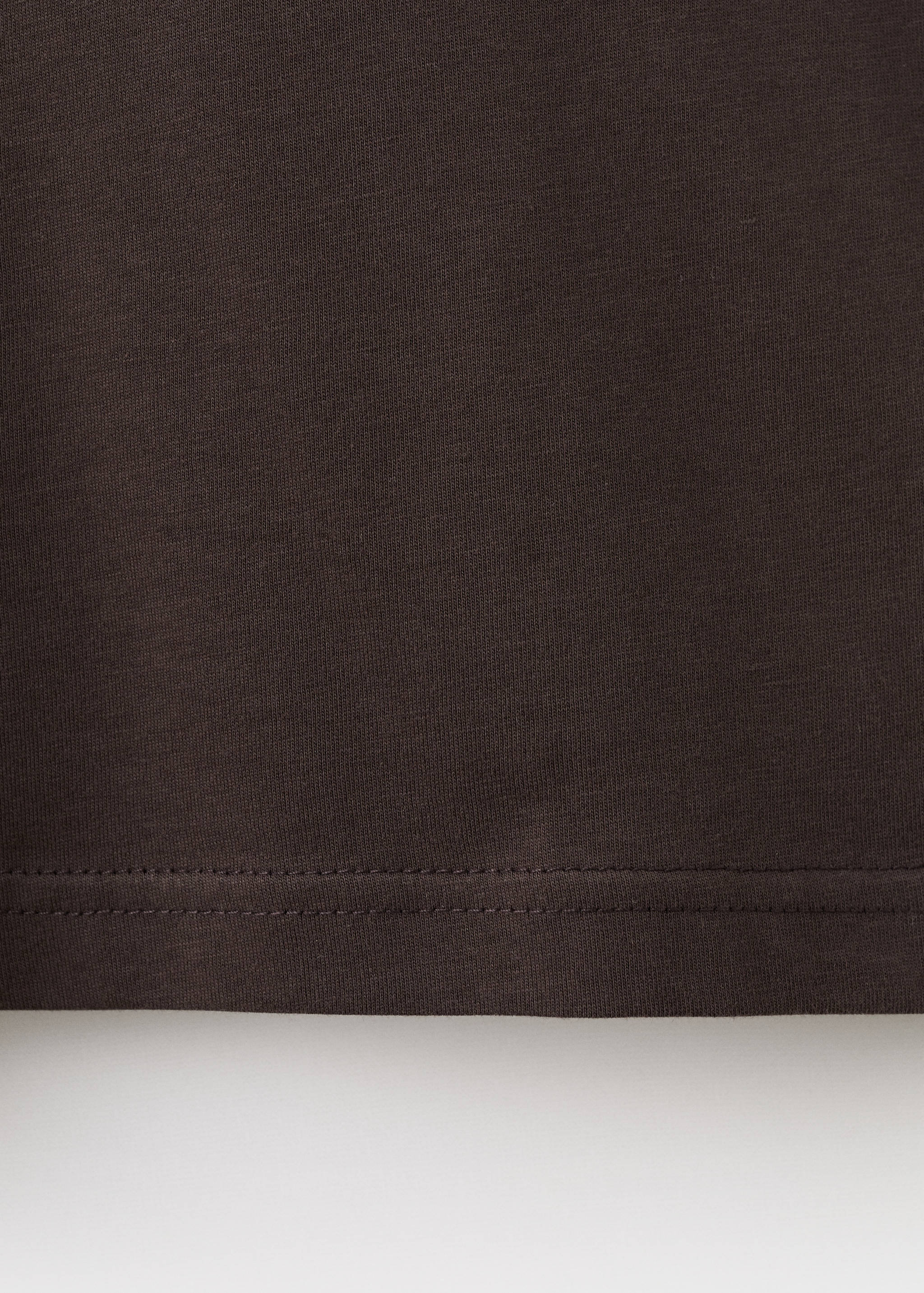 100% cotton slim-fit t-shirt - Details of the article 0