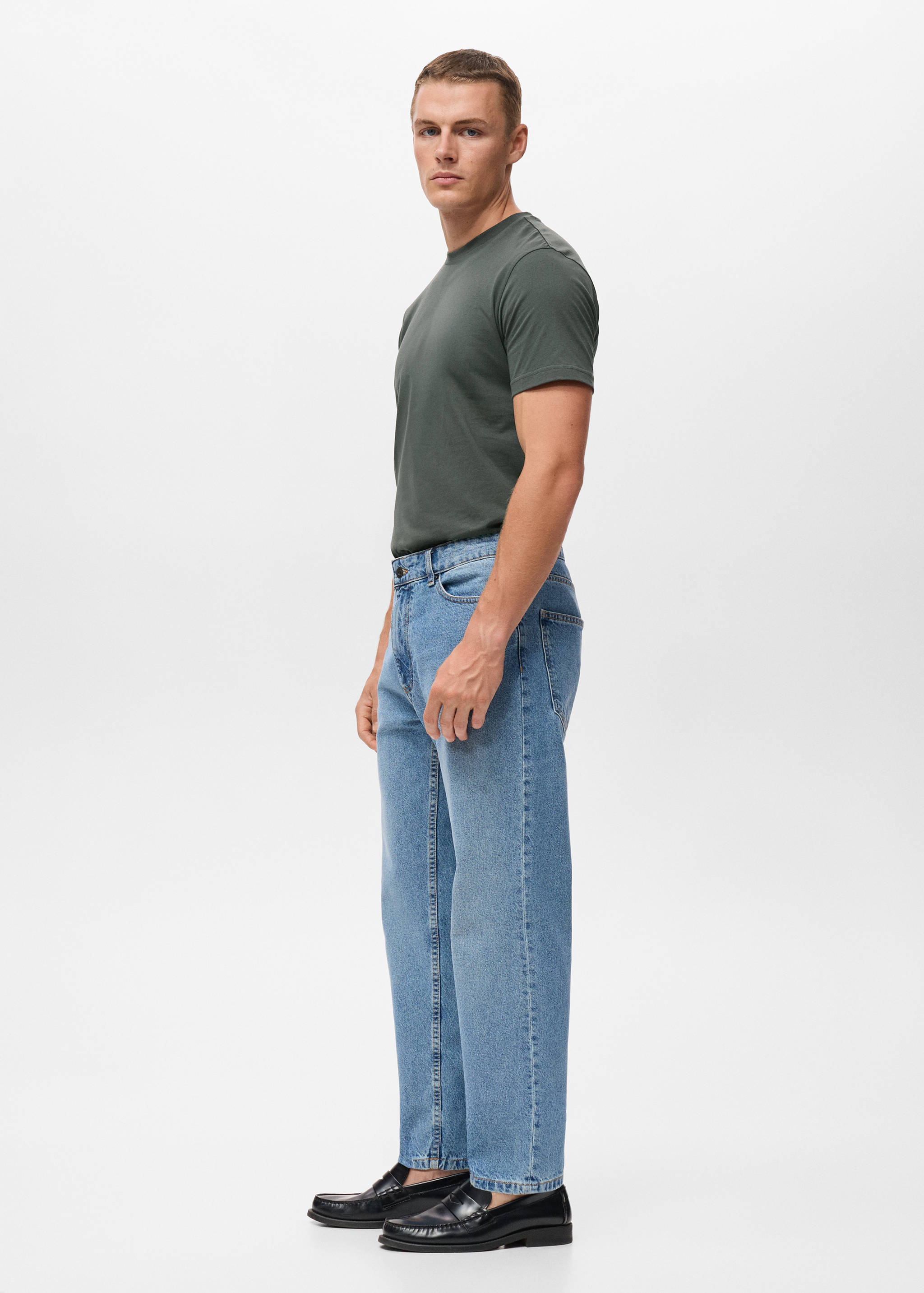 100% cotton slim-fit t-shirt - Details of the article 2