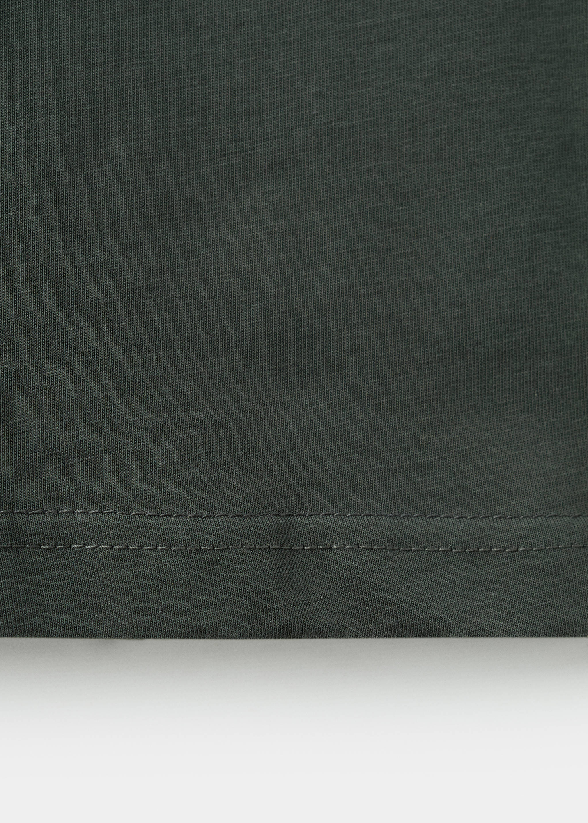 100% cotton slim-fit t-shirt - Details of the article 0