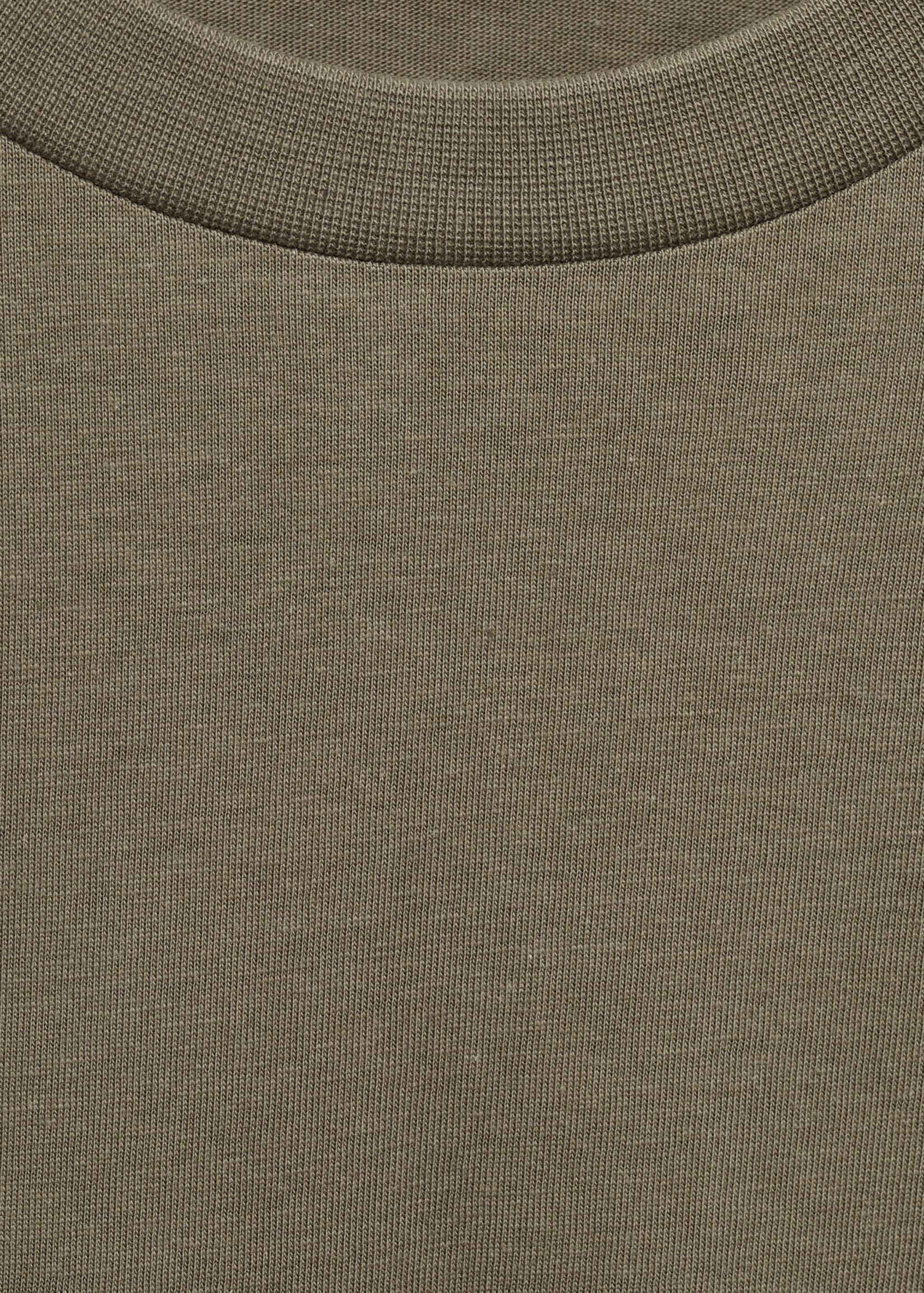 100% cotton slim-fit t-shirt - Details of the article 8