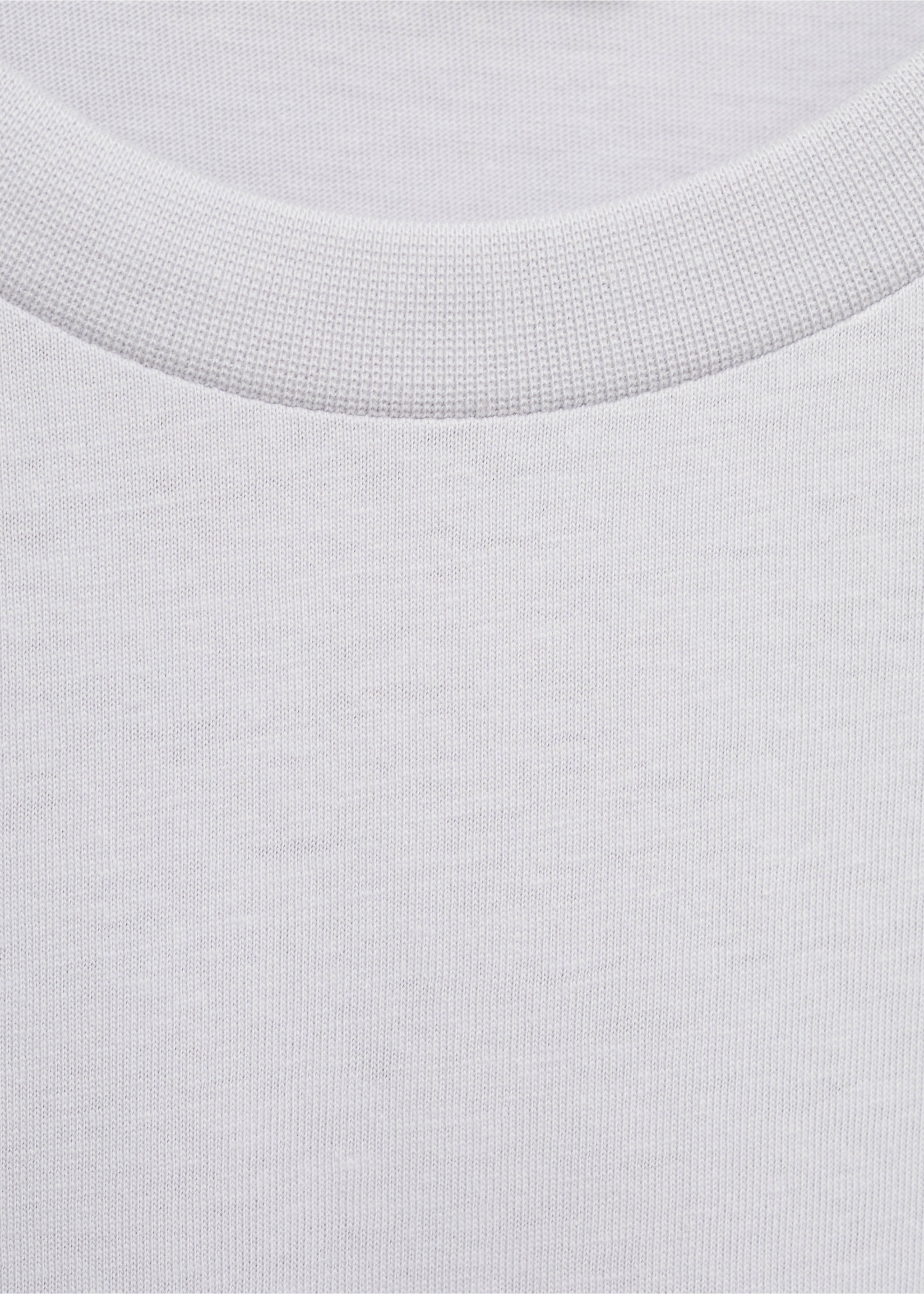 T-skjorte i 100% bomull, slim-fit - Artikkeldetalj 8, Blå. Ref: 17031230-00.