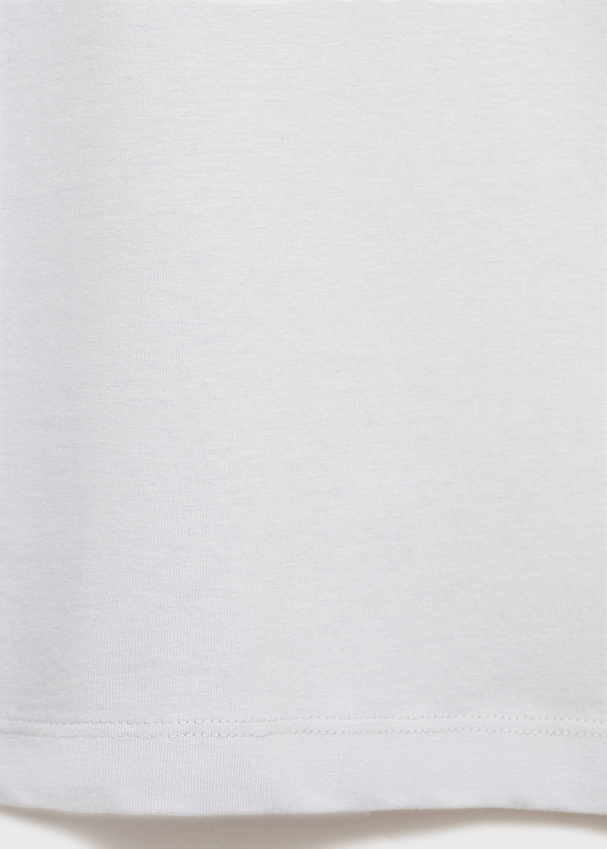 100% cotton slim-fit t-shirt - Details of the article 0