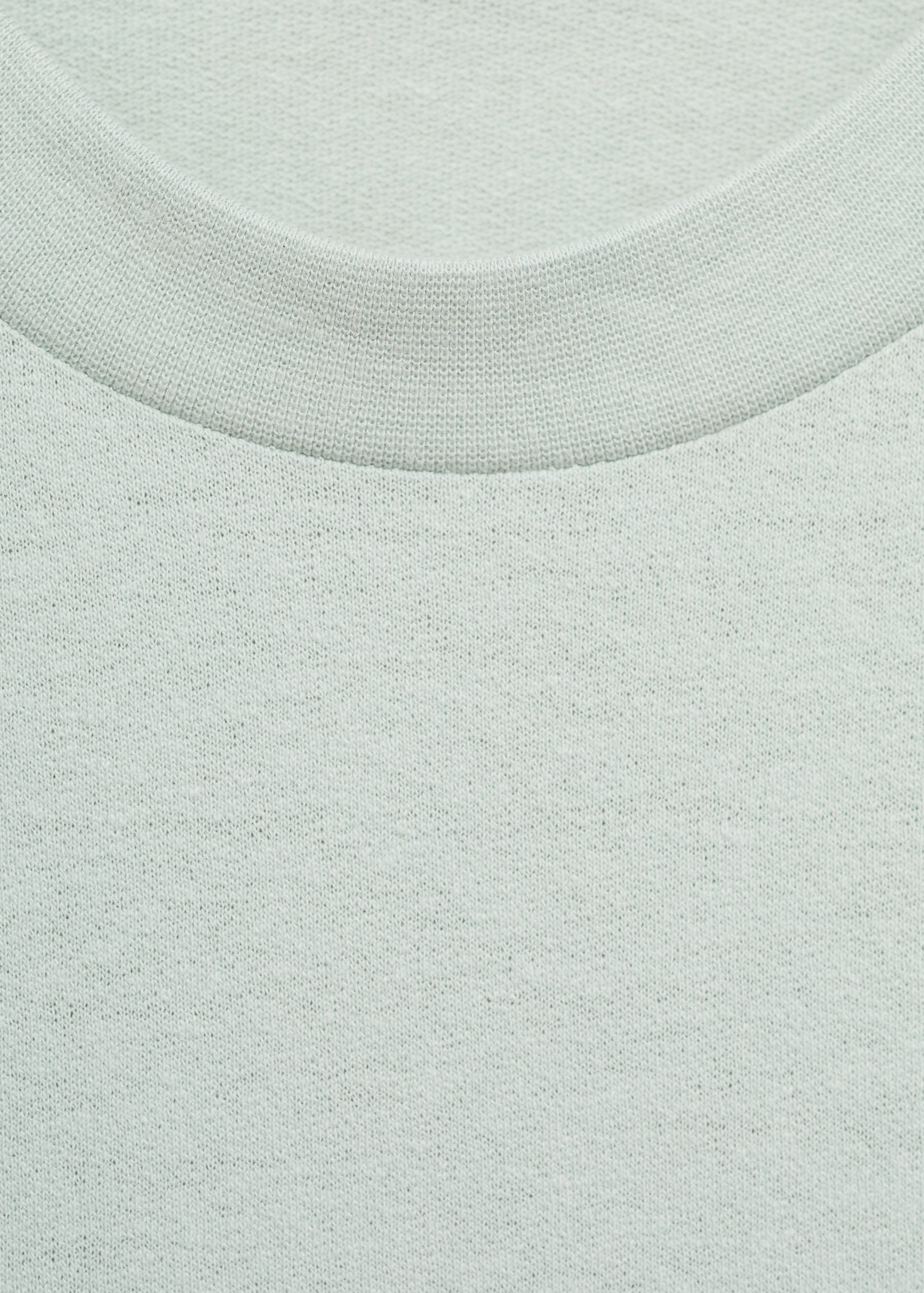 Relaxed-fit cotton-linen t-shirt - Details of the article 8