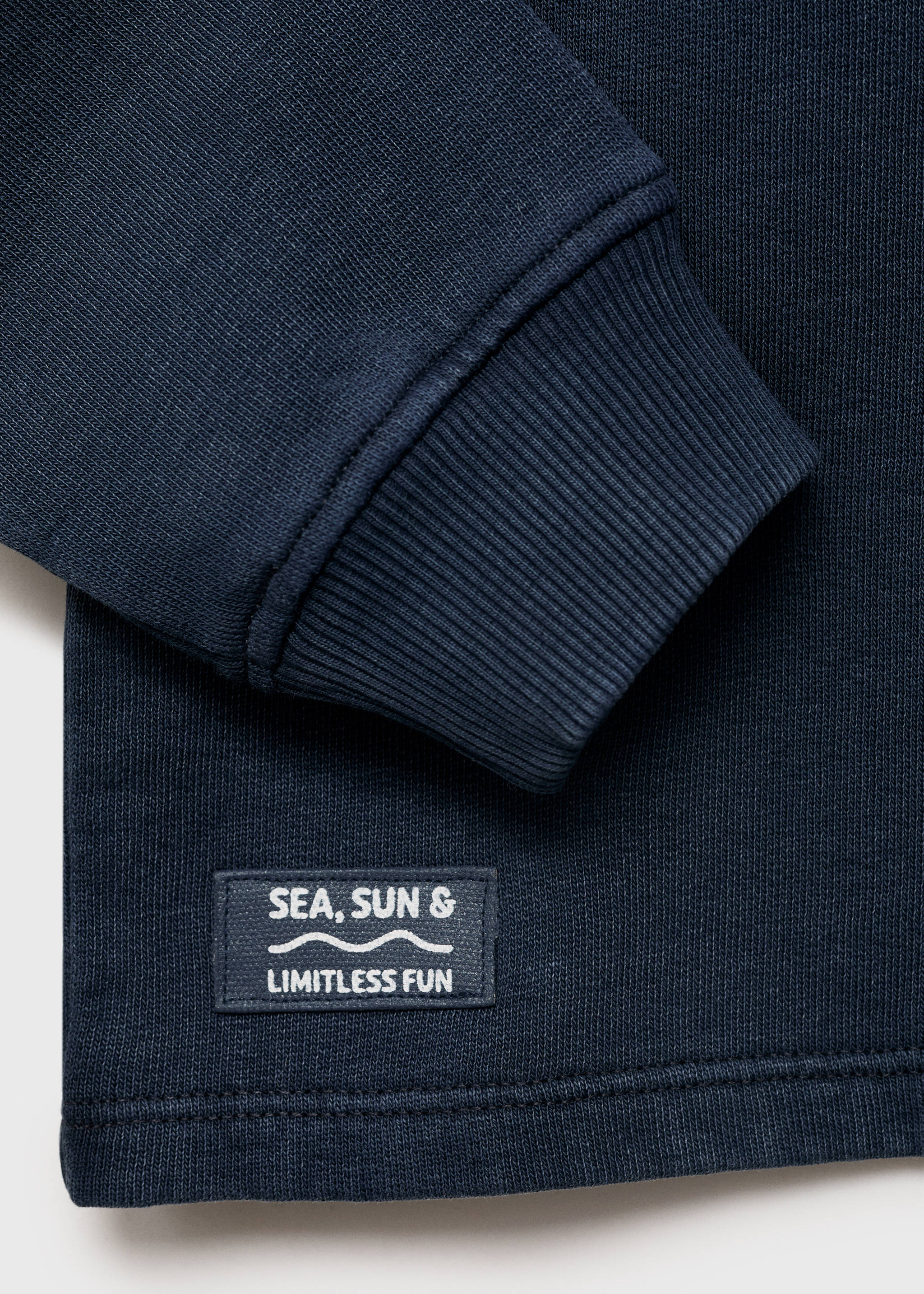 Polo-neck sweatshirt - Details of the article 8