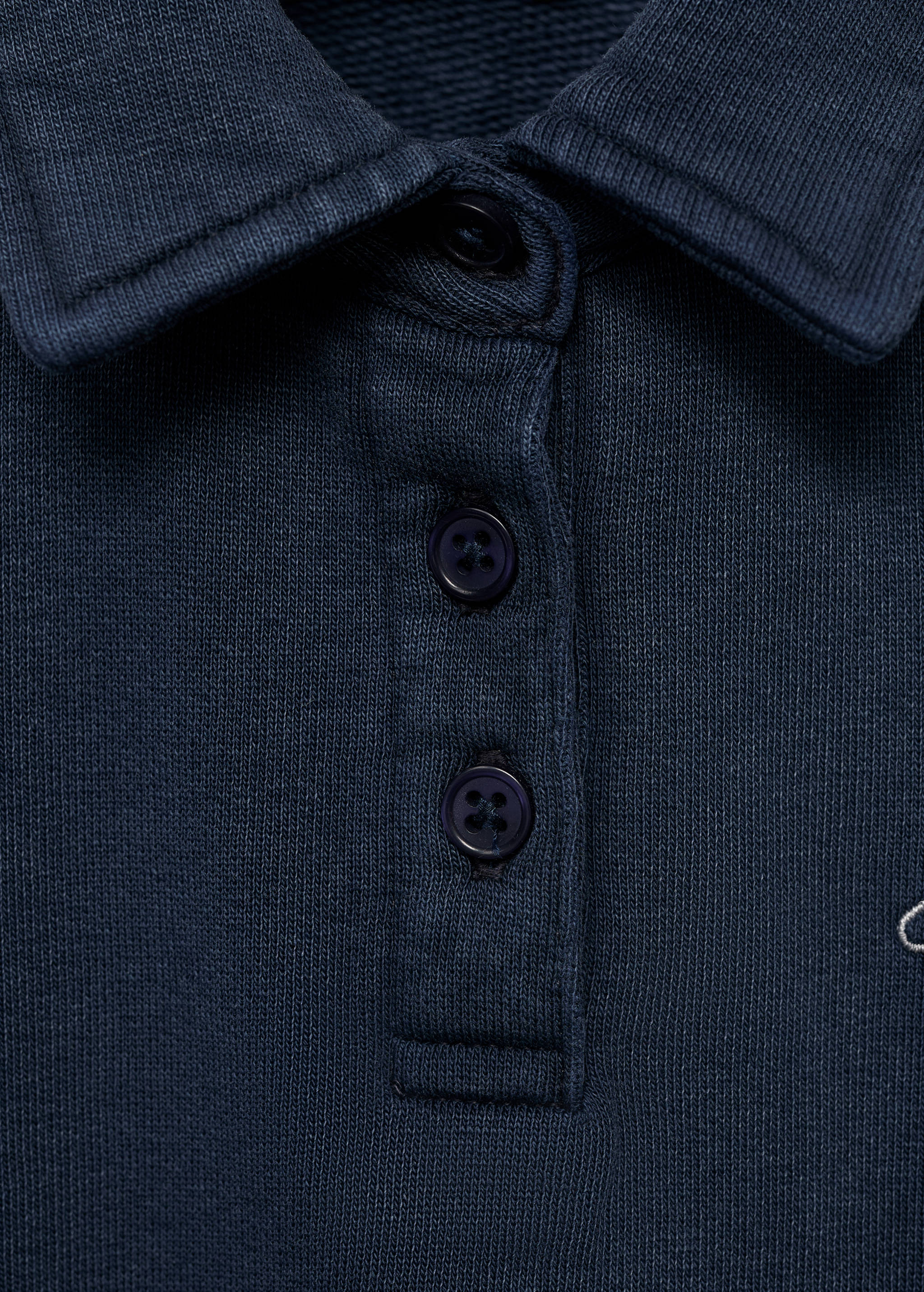 Polo-neck sweatshirt - Details of the article 0