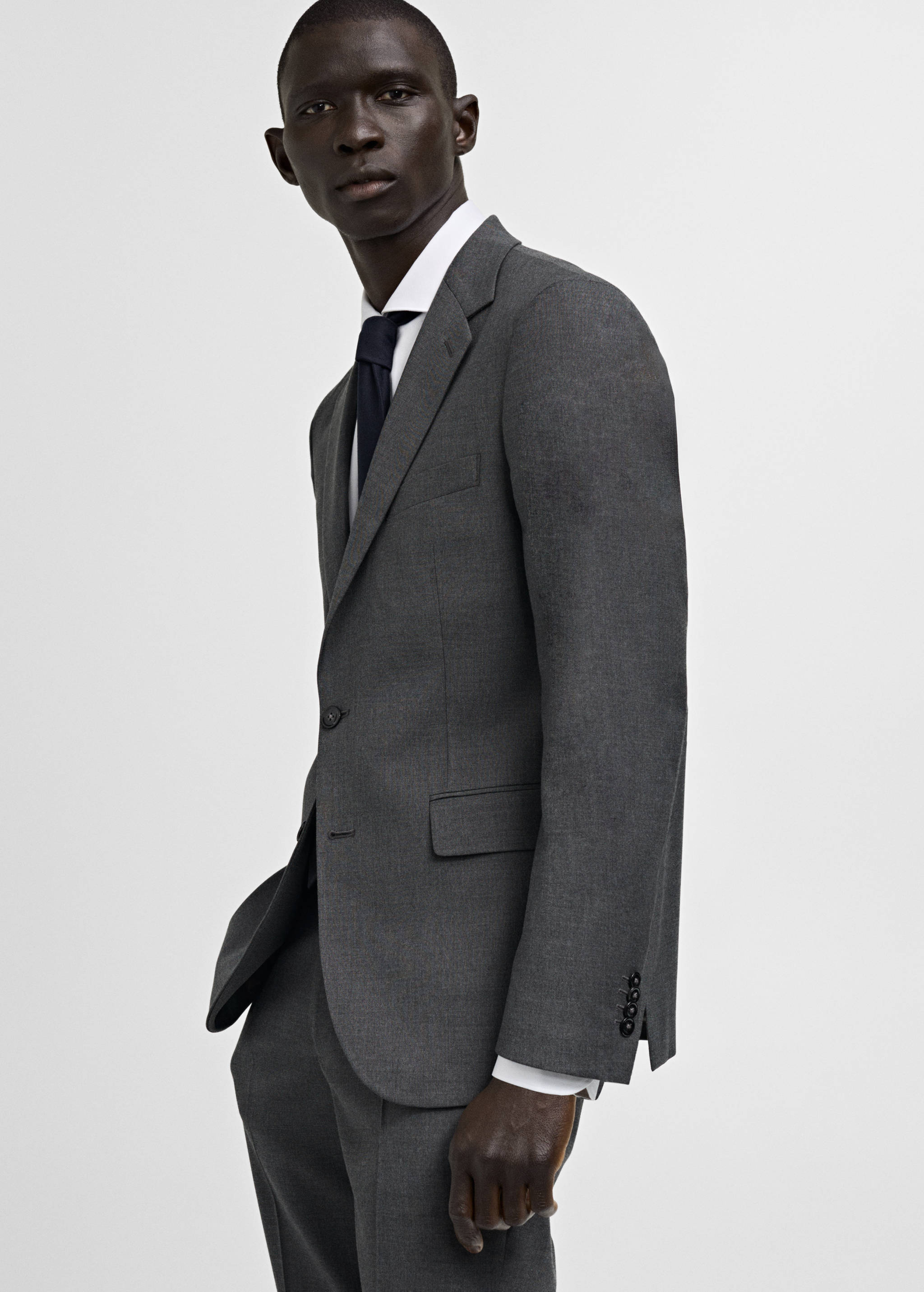 Milan slim-fit suit jacket - Details of the article 3