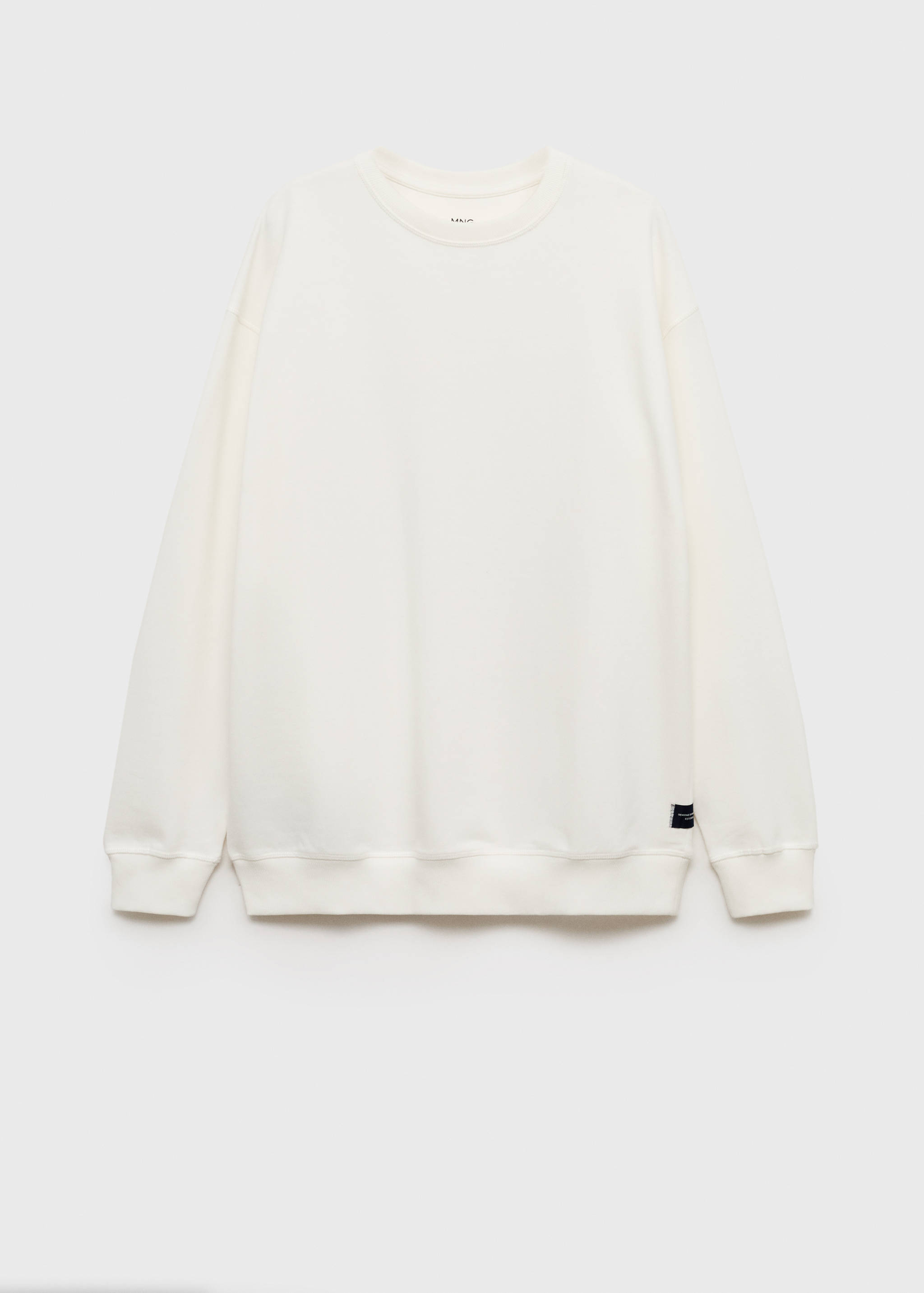 Basic-Baumwollsweatshirt - Artikel ohne Model