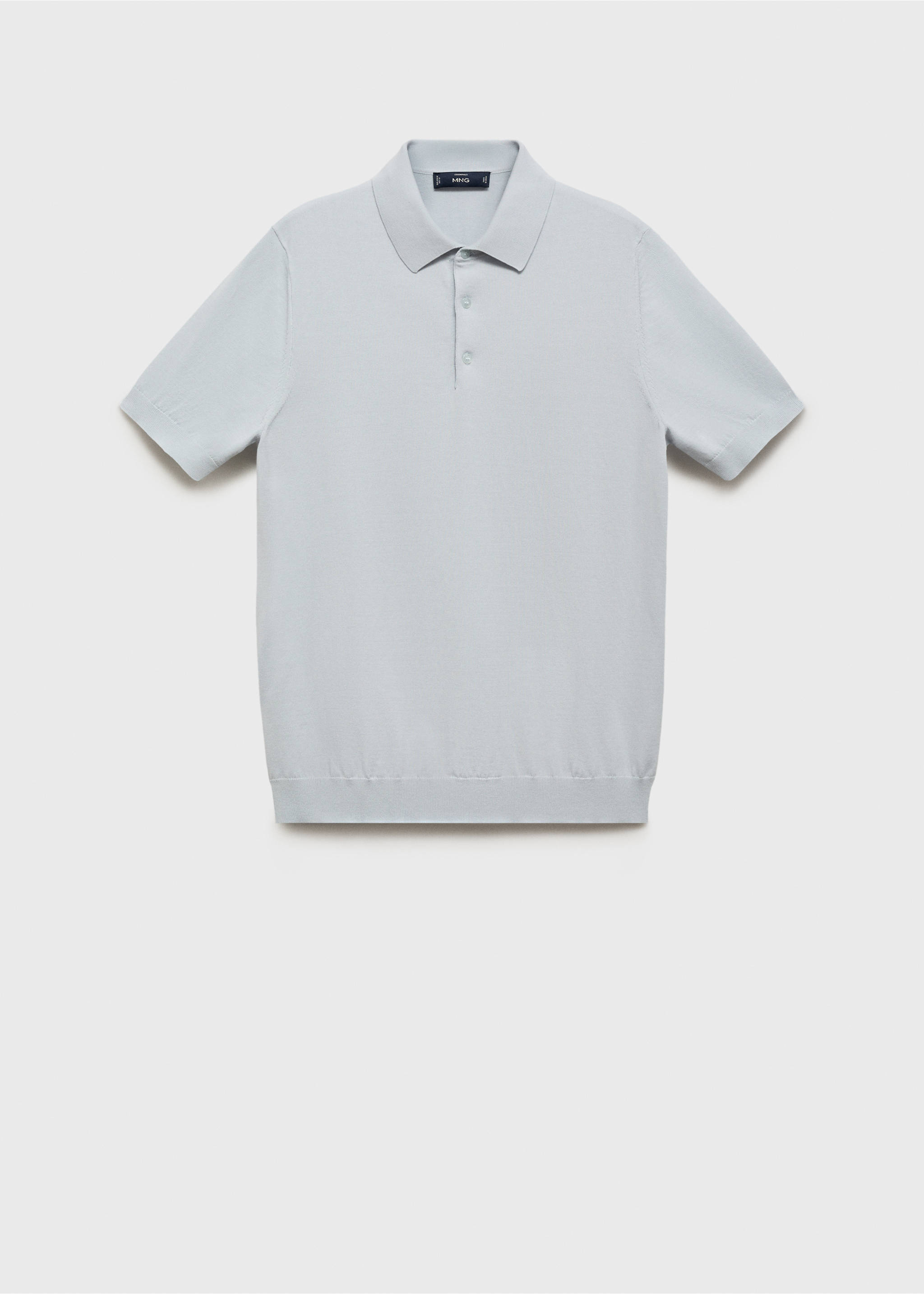Polokošile z jemného úpletu 100% bavlna - Zboží bez modelu, Modrá obloha. Ref: 17031248-00.