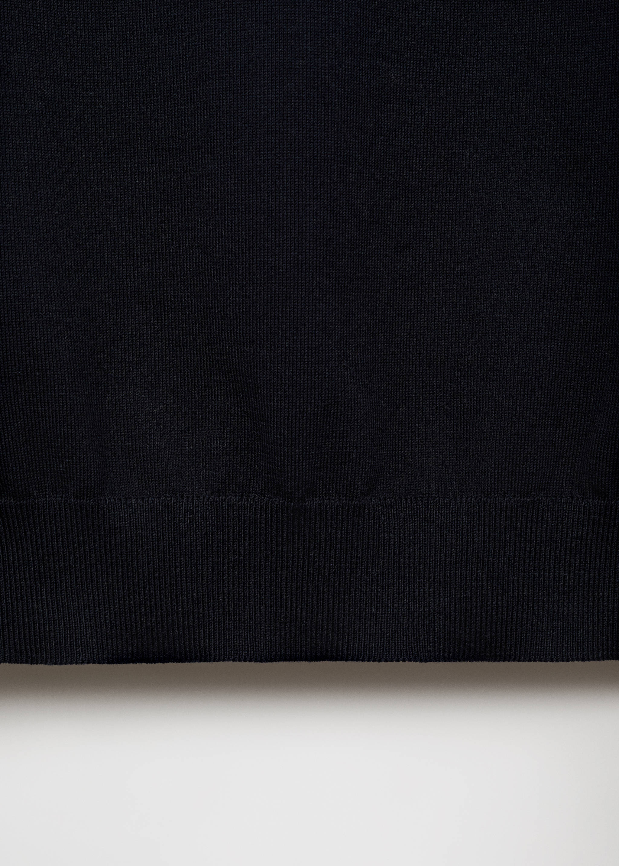 100% cotton fine-knit polo shirt - Details of the article 0