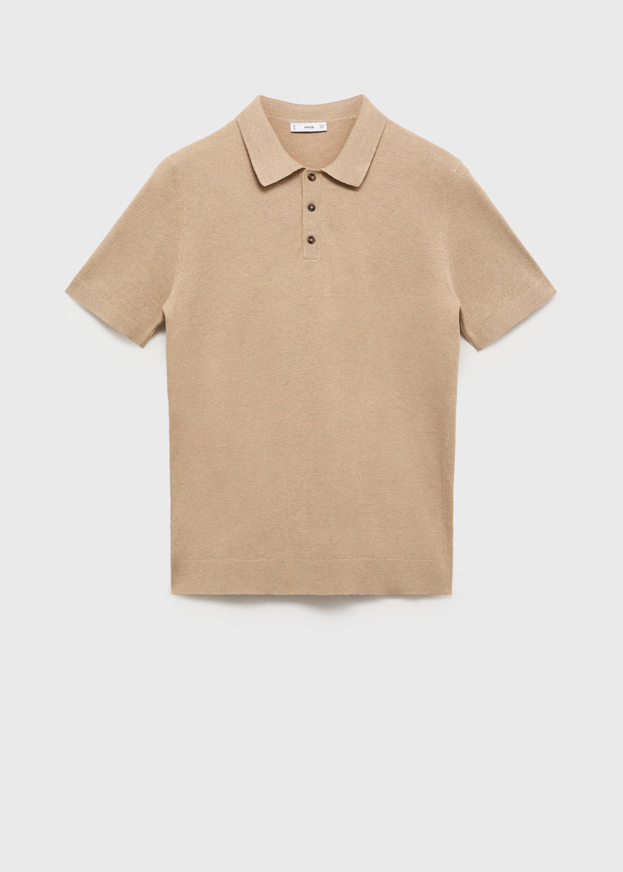 Polo maille fine coton - Article sans modèle