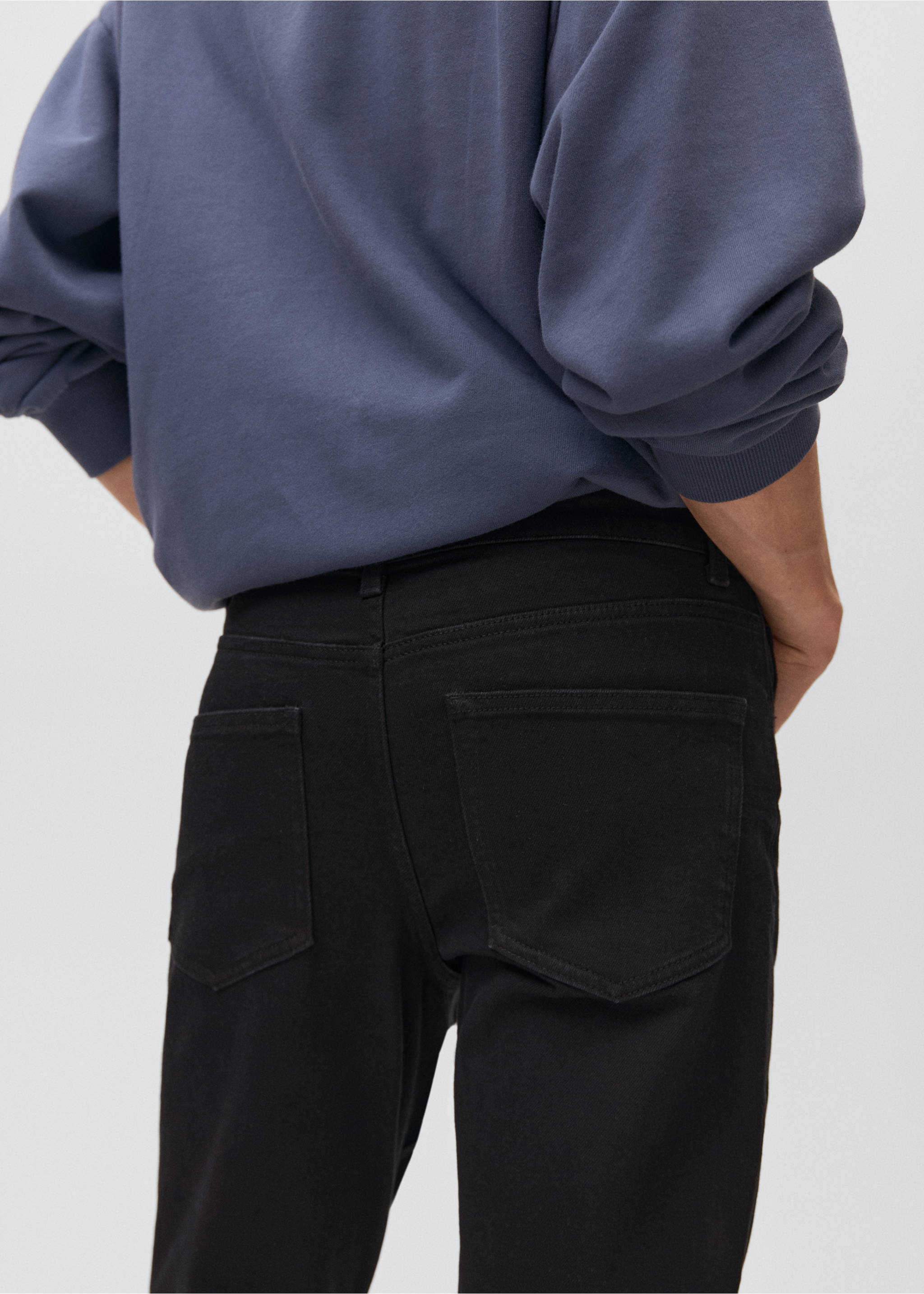 Jeans skinny fit - Detaljer om artikeln 3, Black denim. Ref: 17031253-00.