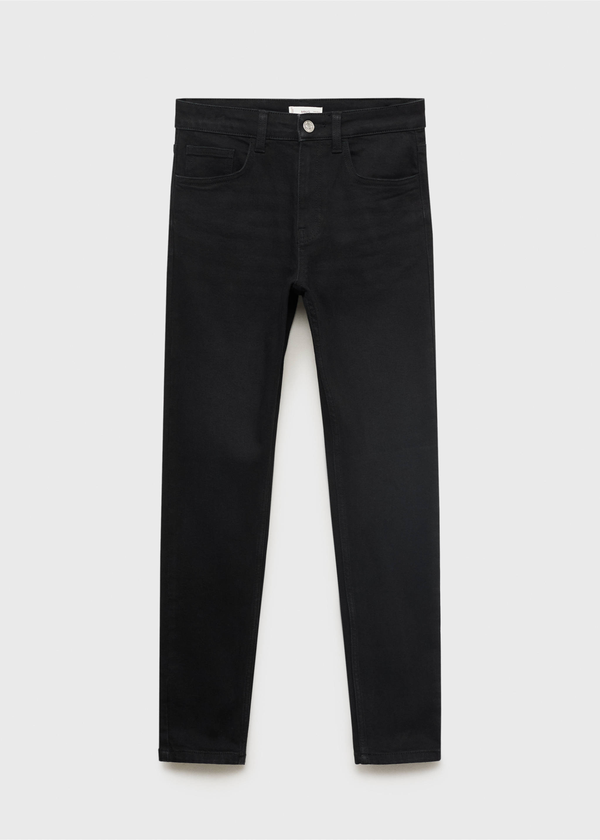 Jeans skinny fit - Artikel utan modell, Black denim. Ref: 17031253-00.