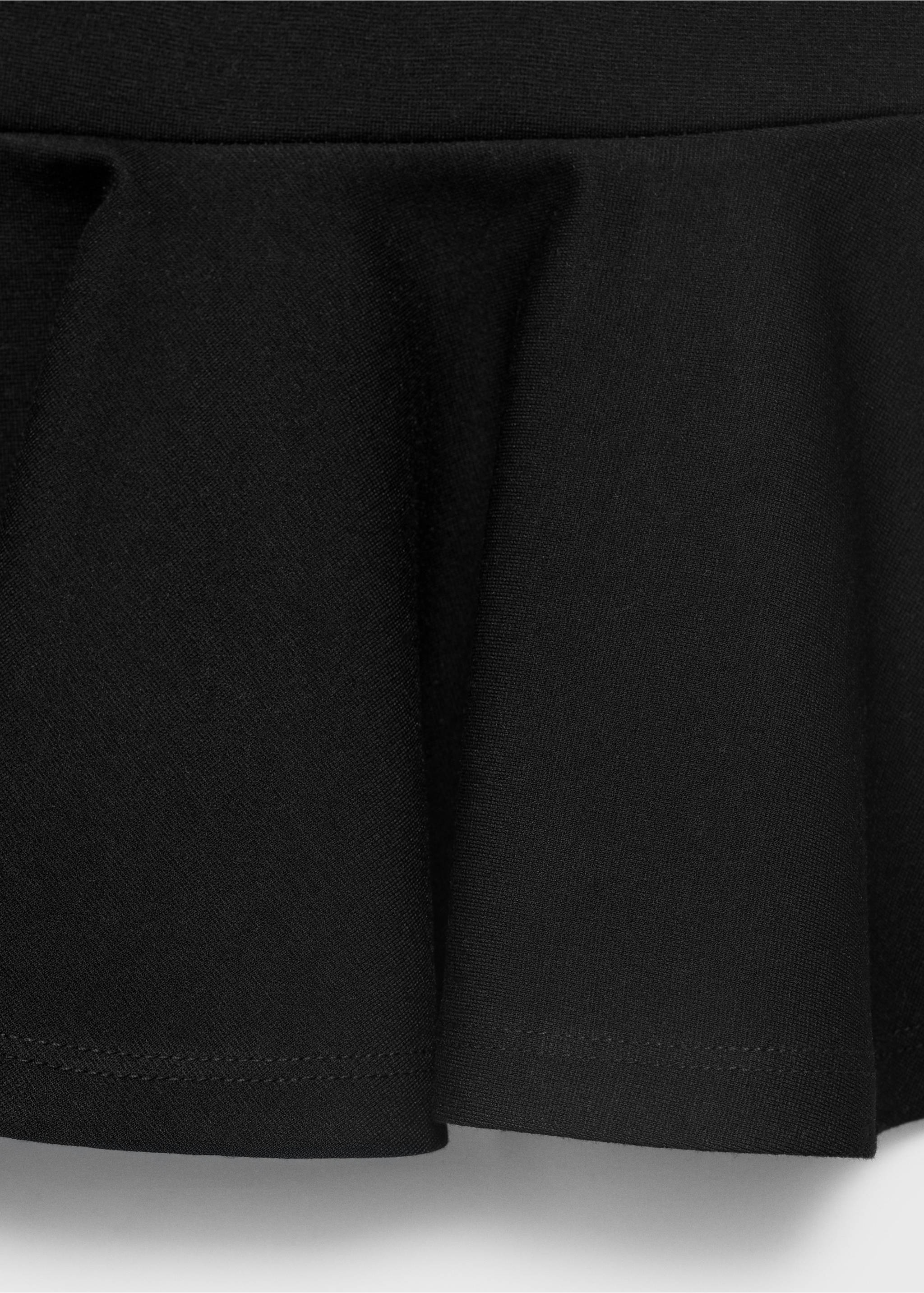 Strapless peplum top - Details of the article 0, Black. Ref: 17031270-00.