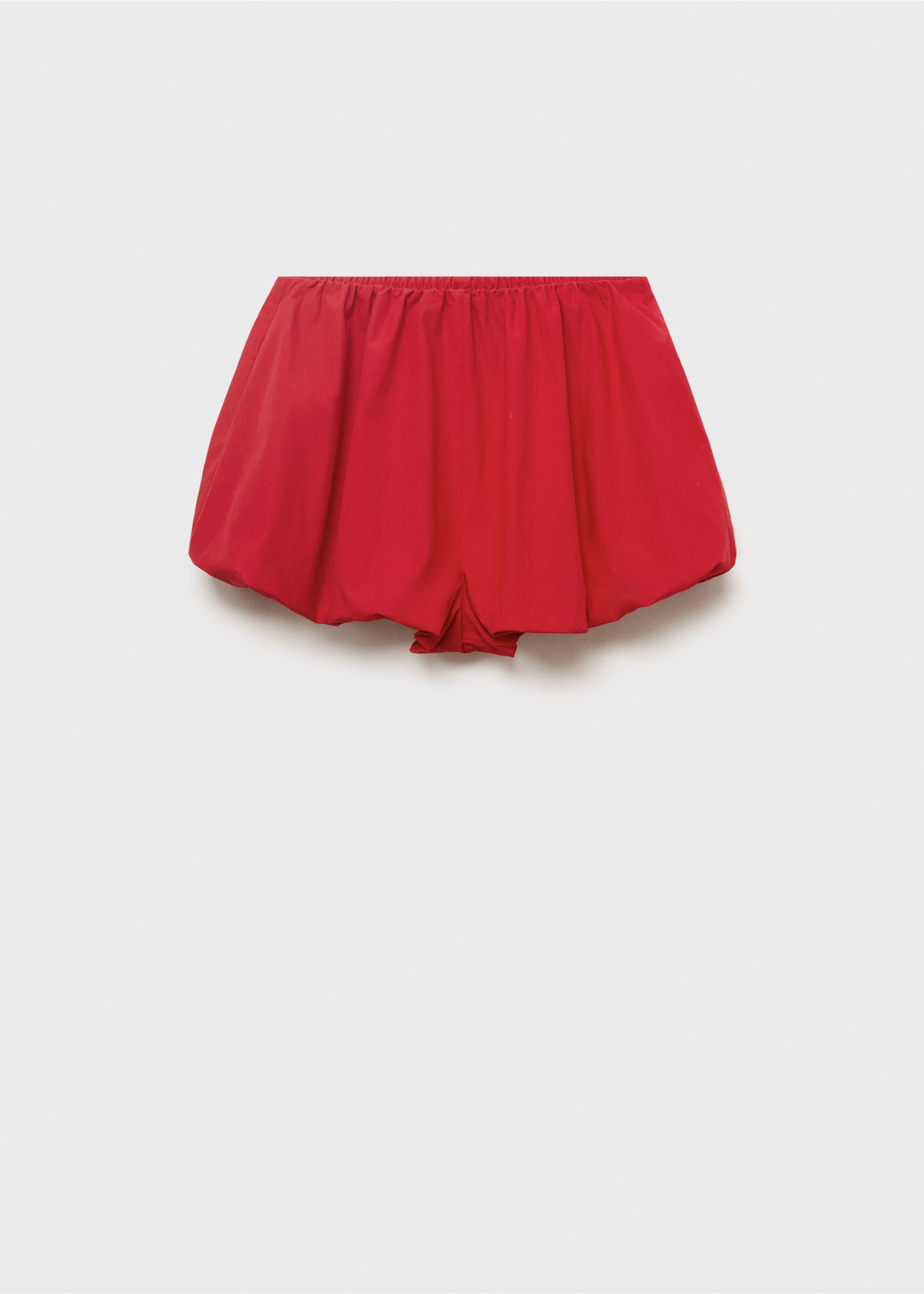 Balloon mini-shorts - Article without model, Red. Ref: 17031274-00.