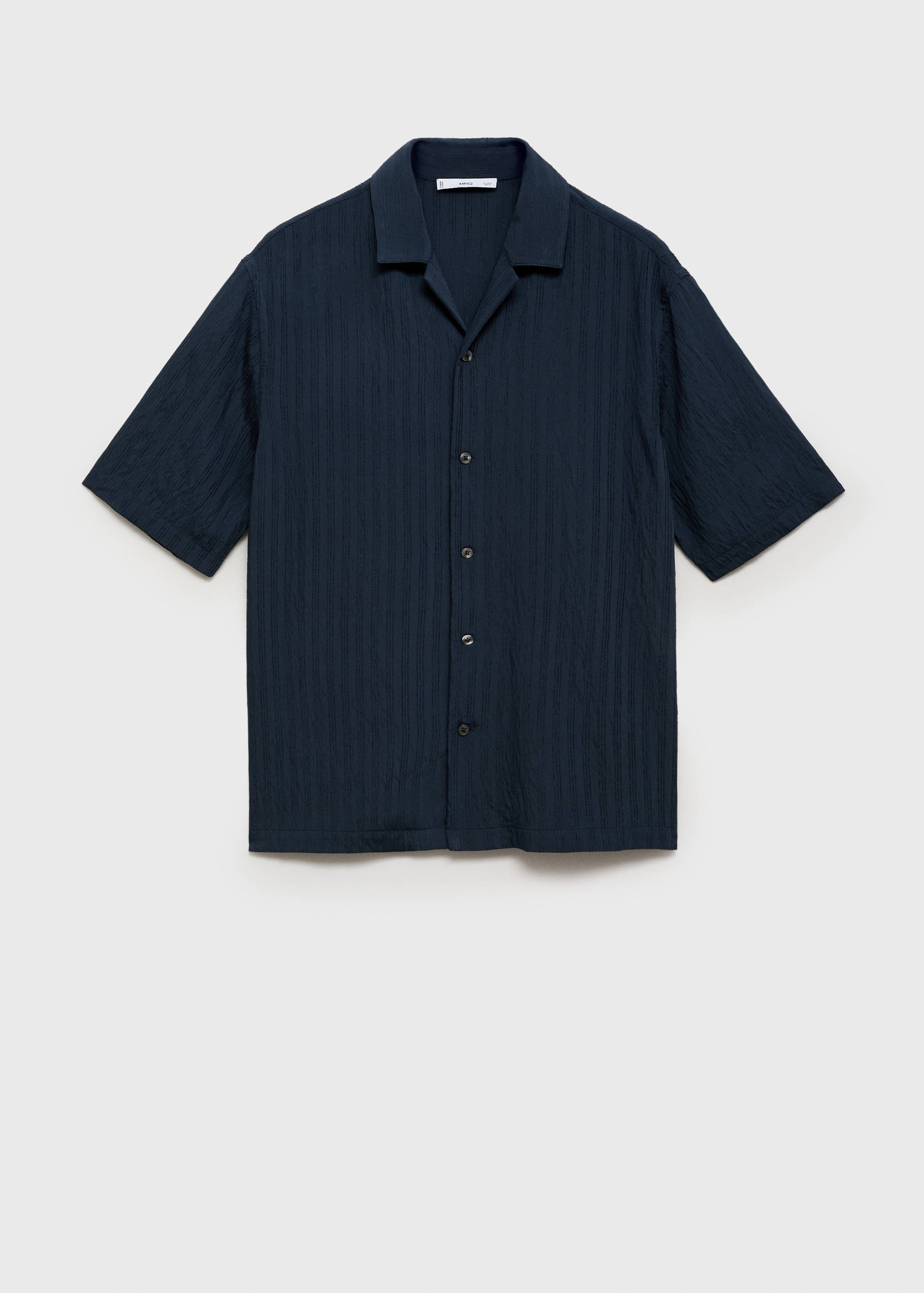 Chemise brodée à rayures - Article sans modèle