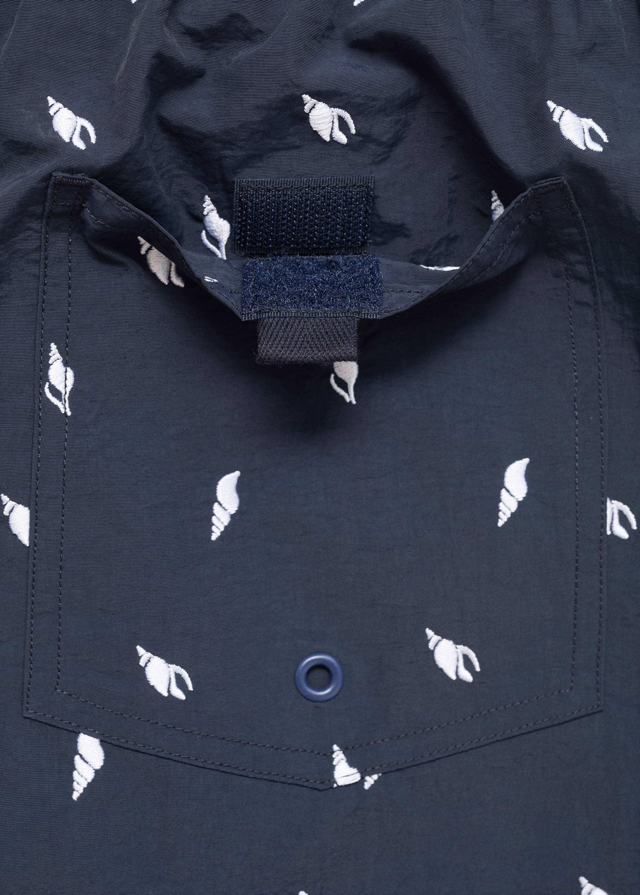 Seashell print swimsuit - Details of the article 0