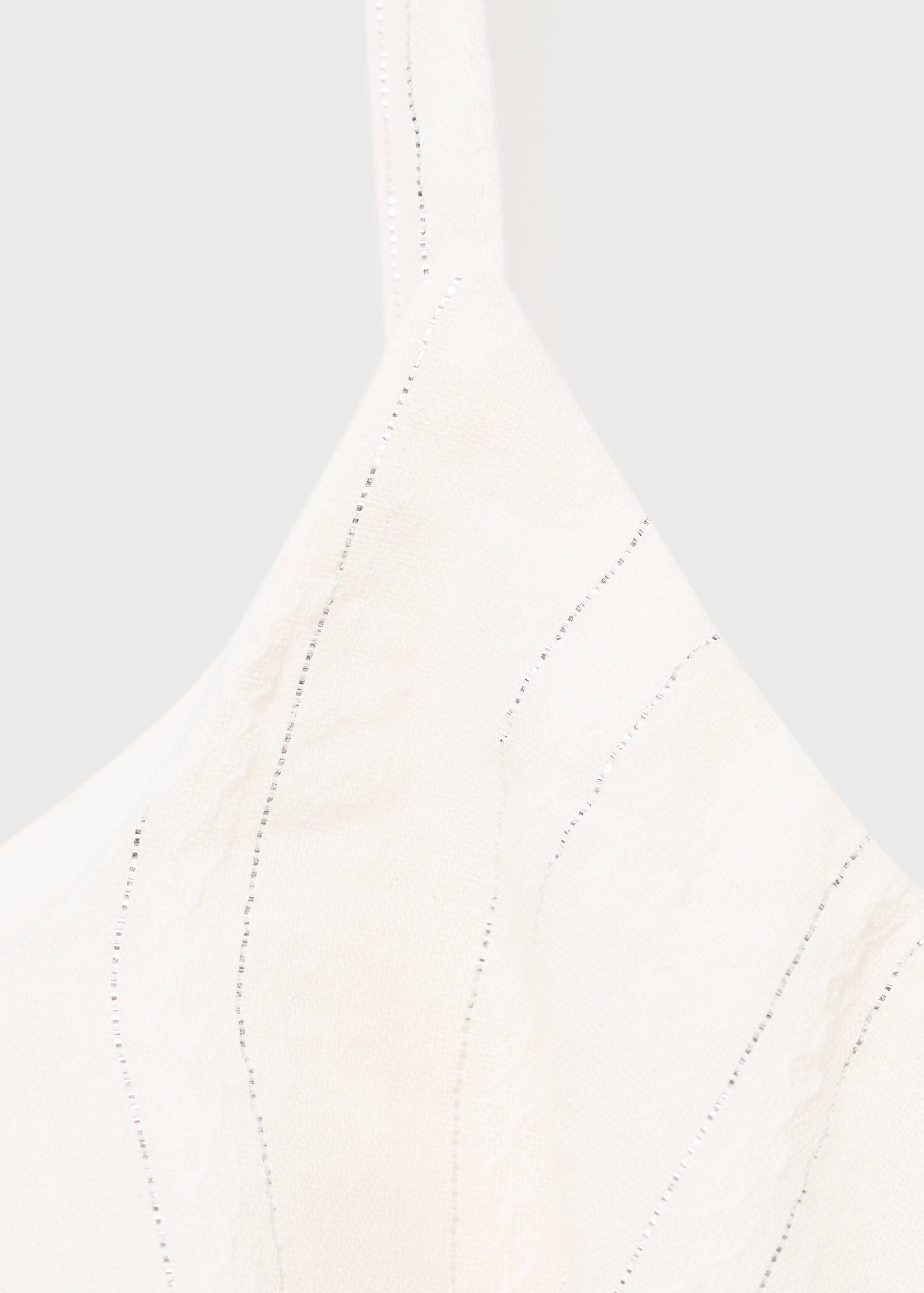 Lurex ruffled top - Details of the article 8