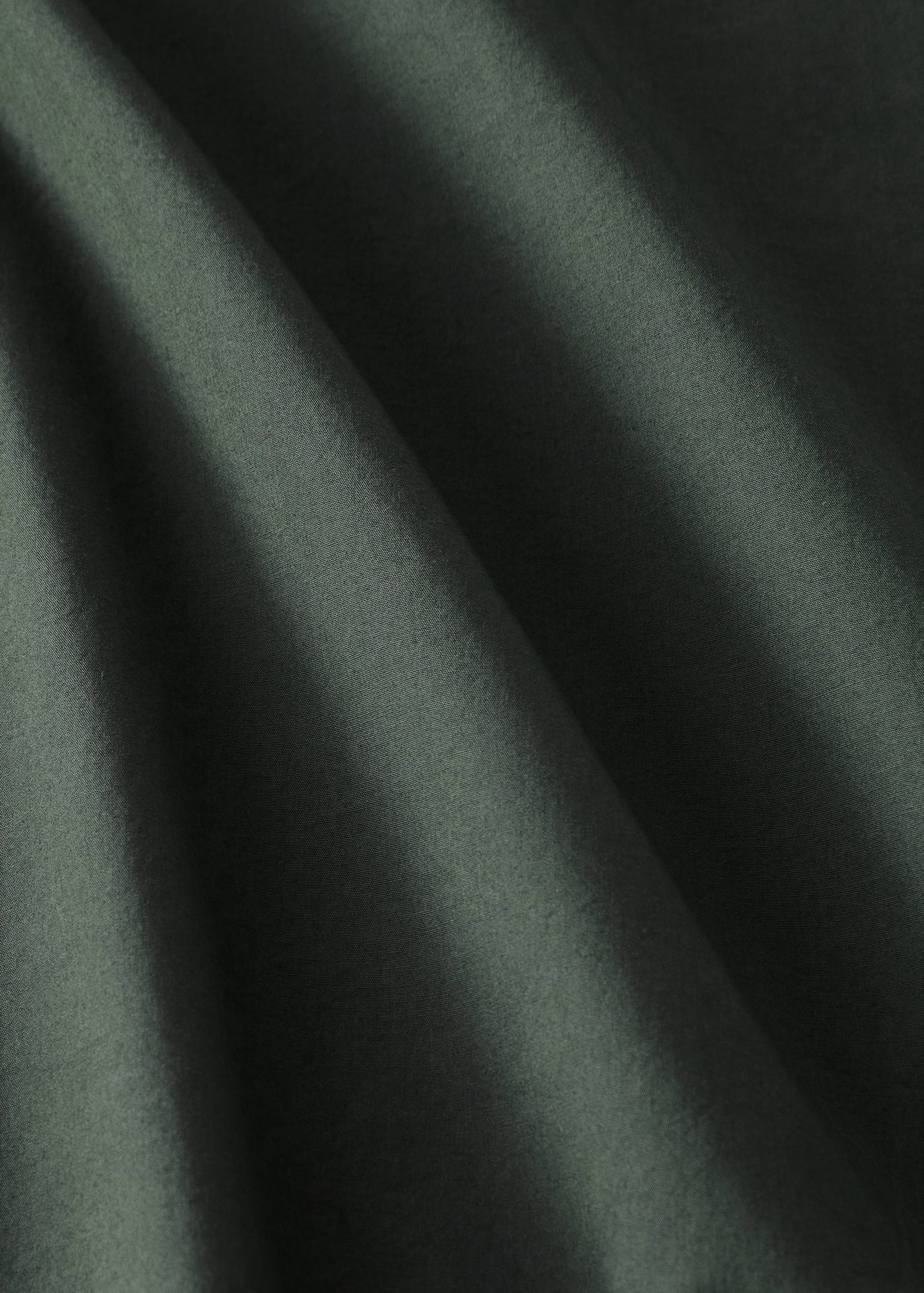 Cotton poplin double-stitched top sheet for 135/140 cm bed - Details of the article 3