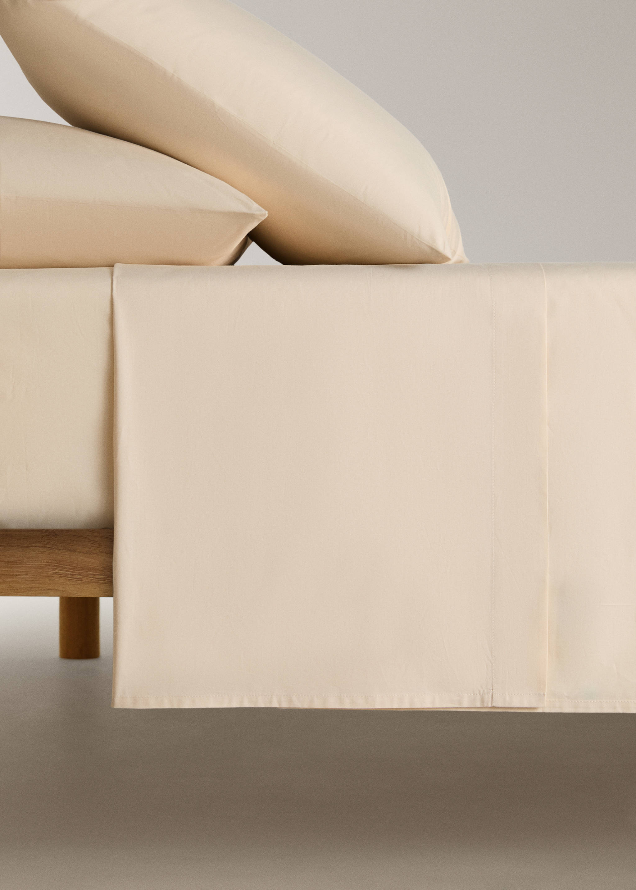 Prostěradlo pod přikrývku z bavlněného perkálu, na postel 135/140 cm - Zboží bez modelu