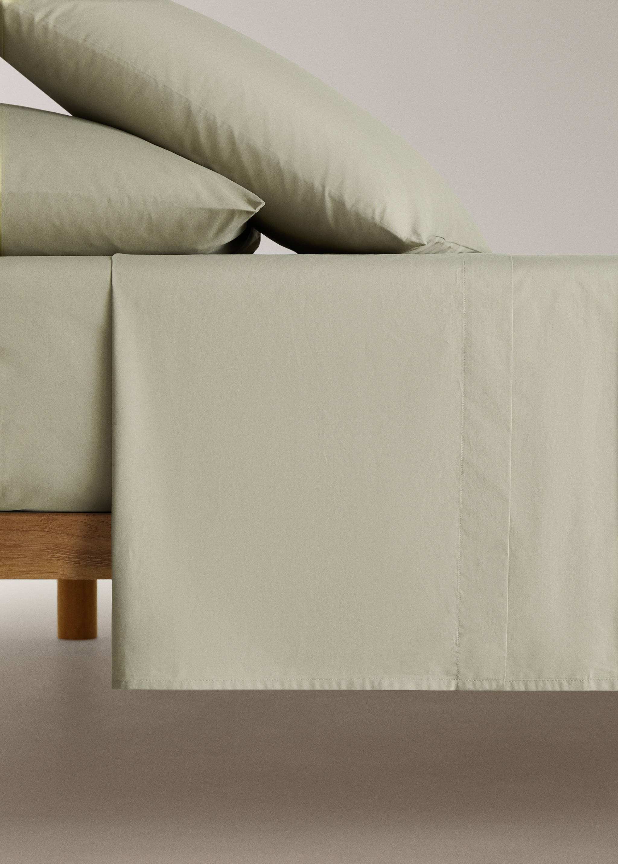 Prostěradlo pod přikrývku z bavlněného perkálu, na postel 135/140 cm - Zboží bez modelu