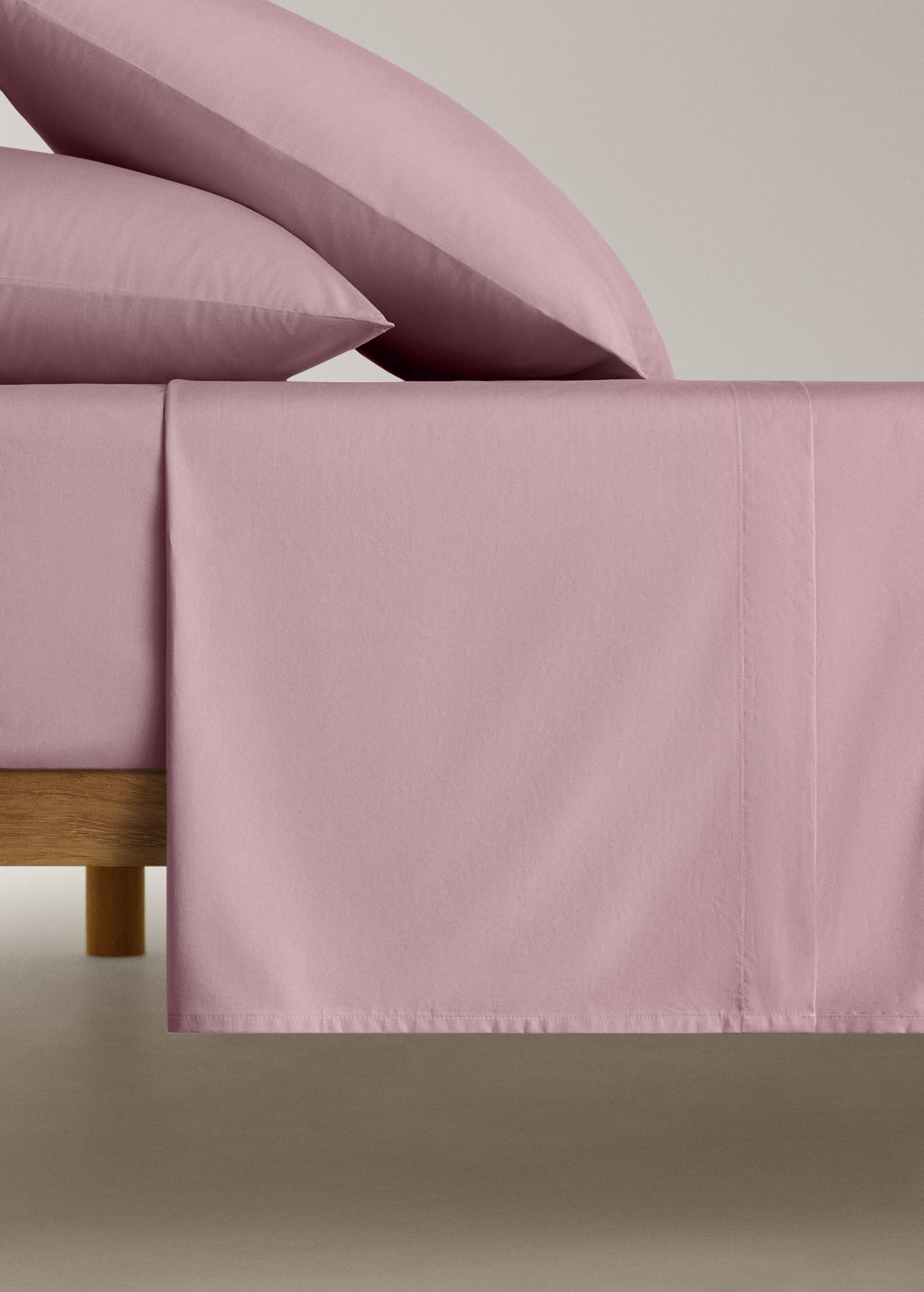 Prostěradlo pod přikrývku z bavlněného perkálu, na postel 135/140 cm - Zboží bez modelu