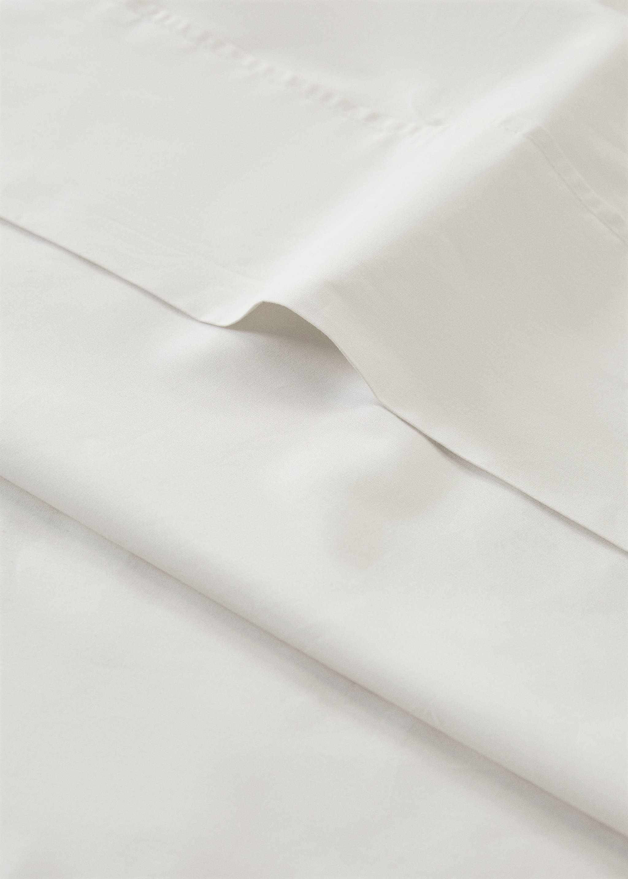 Llençol de sobre cotó percala 300 fils llit 135/140 cm - Detall de l'article 2