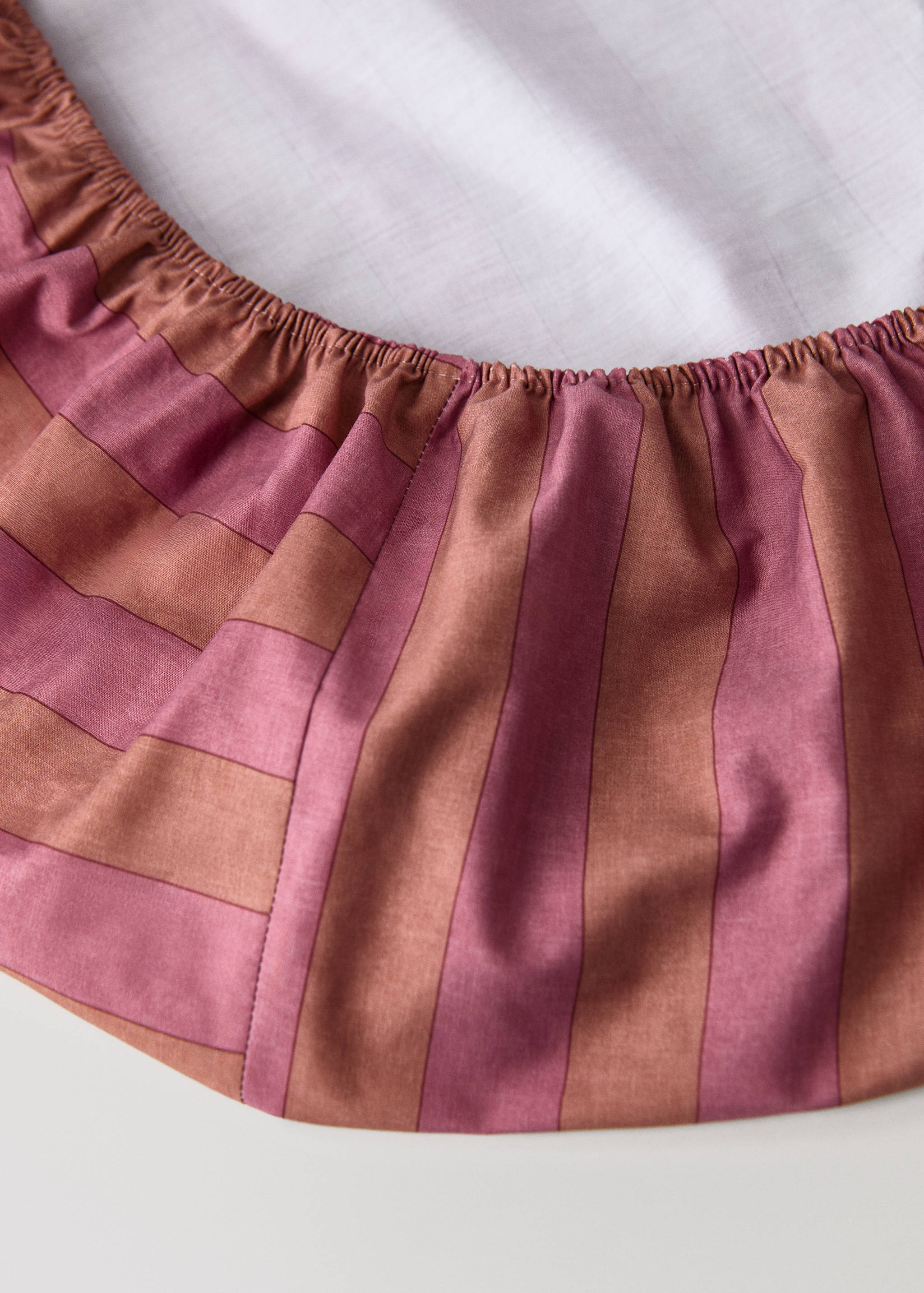 Children's Kodak-striped fitted sheet for 90 cm bed - Details of the article 1