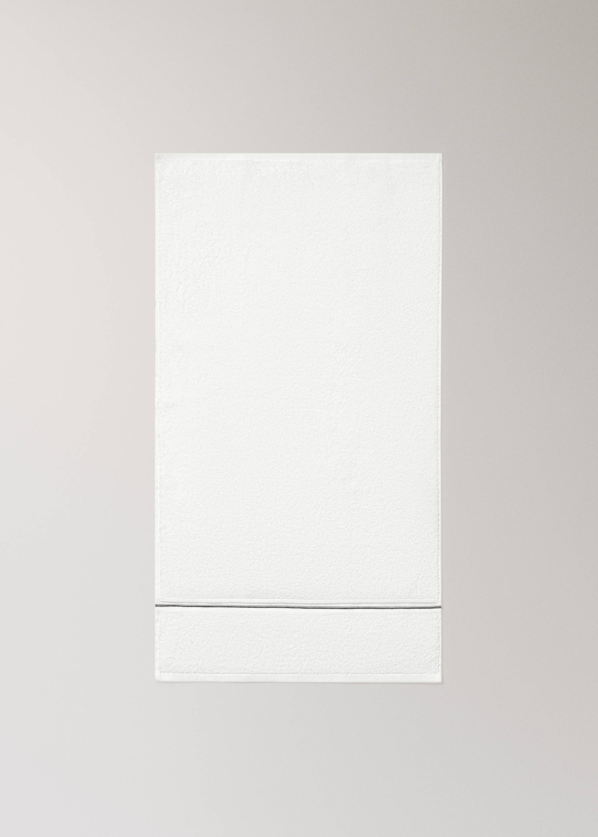 Serviette de toilette en coton feston brodé - Détail de l'article 4