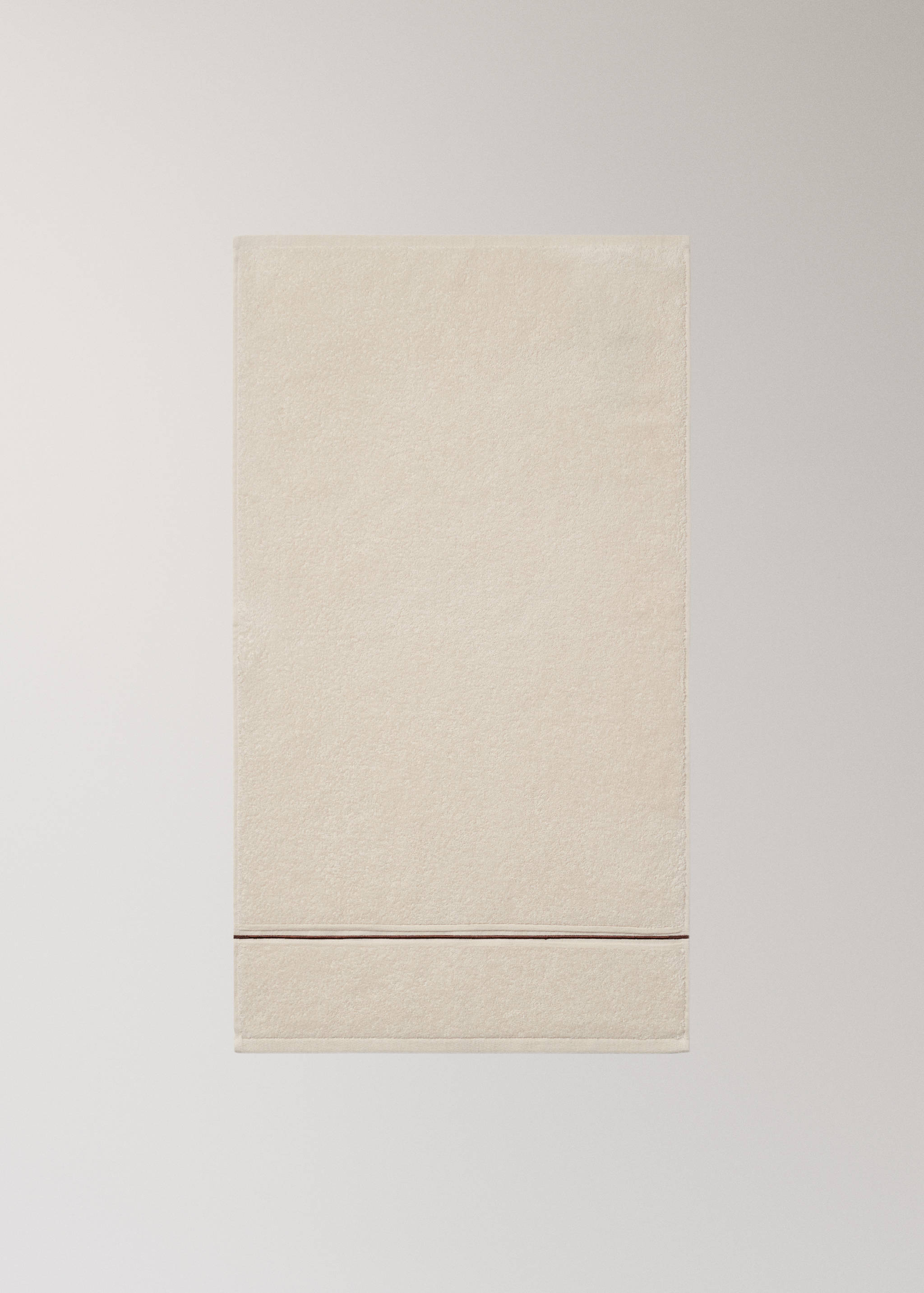 Serviette de toilette en coton feston brodé - Détail de l'article 4