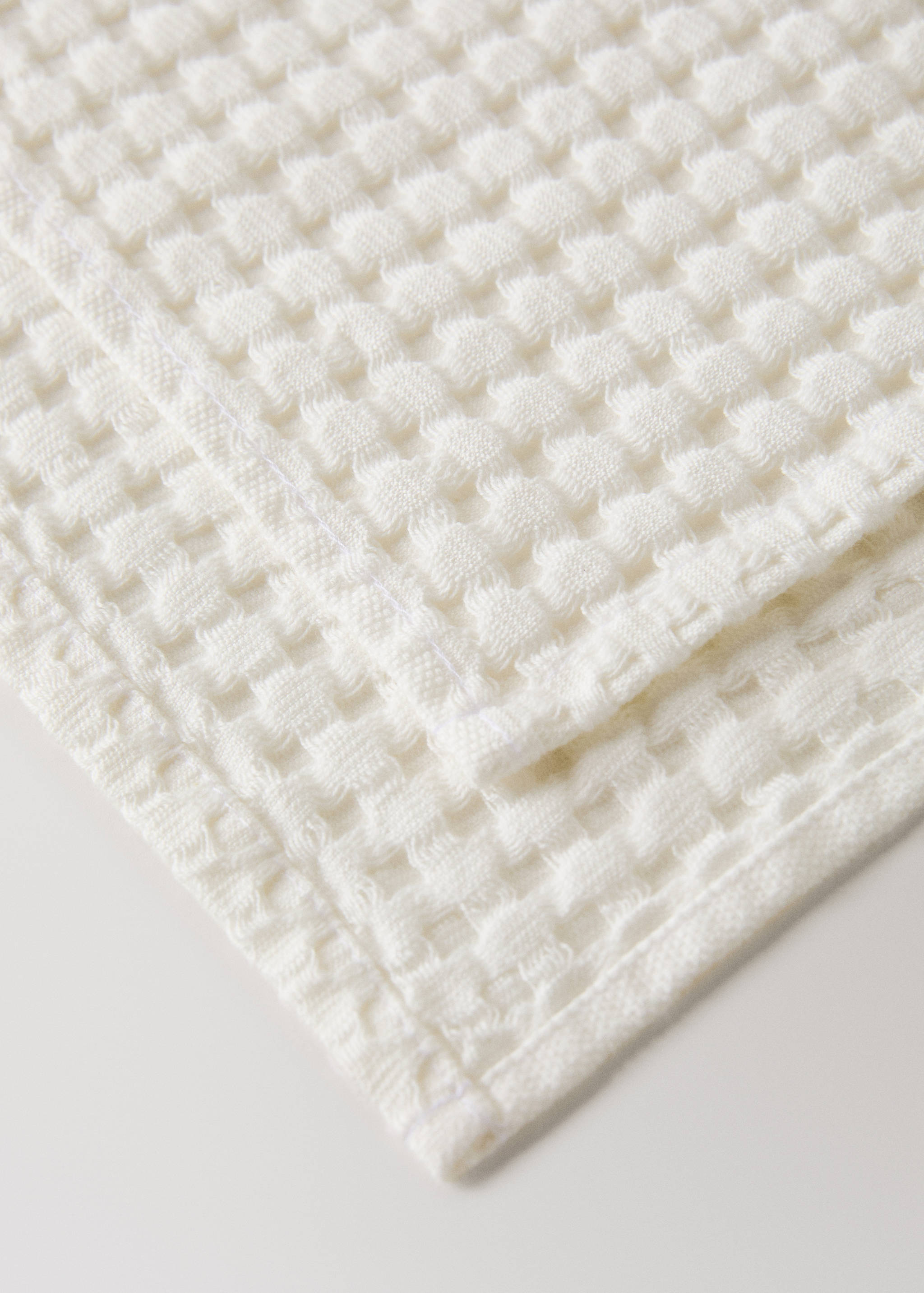Baumwoll-Waffel-Handtuch - Detail des Artikels 1
