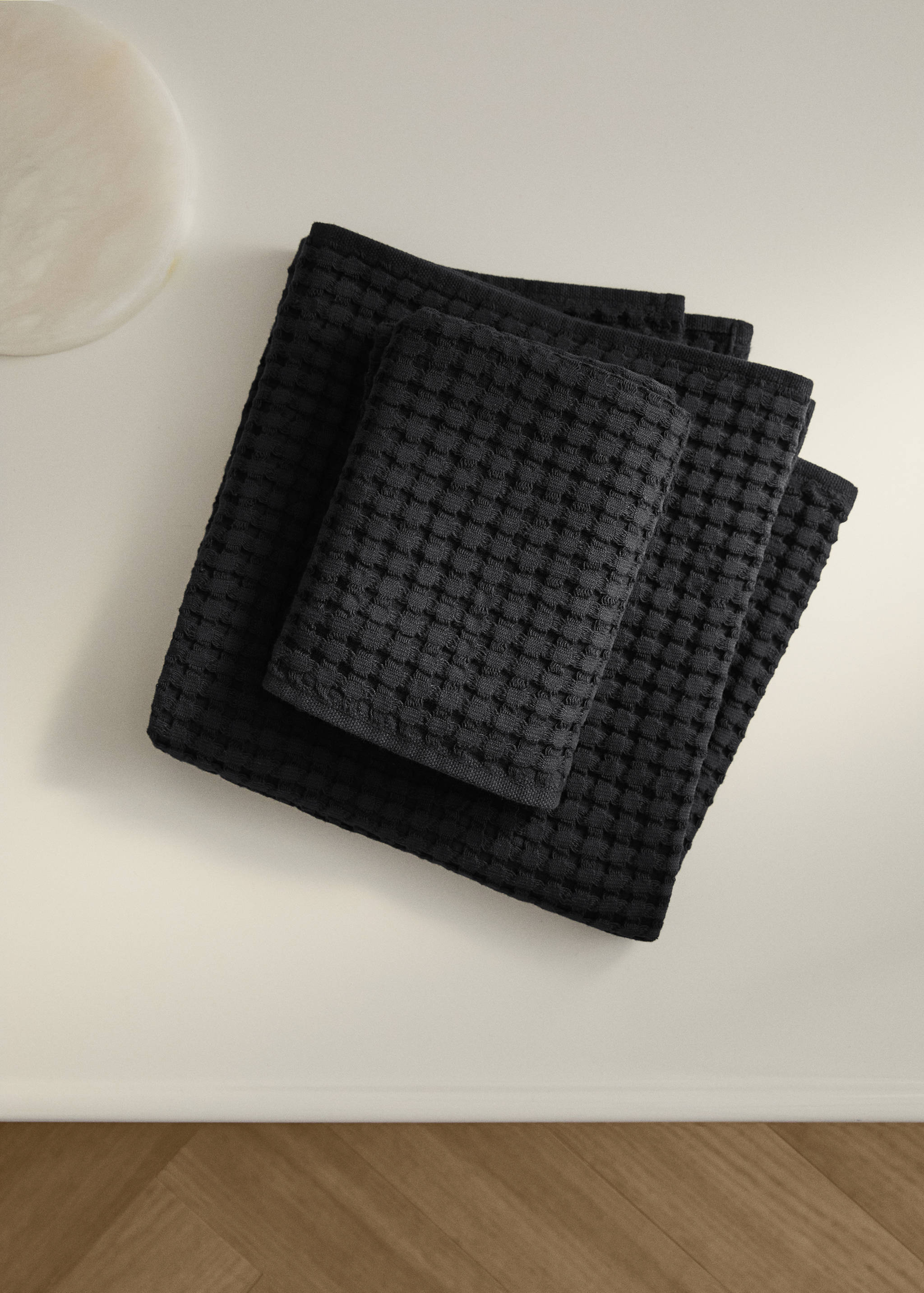 Baumwoll-Waffel-Handtuch - Allgemeine Ansicht