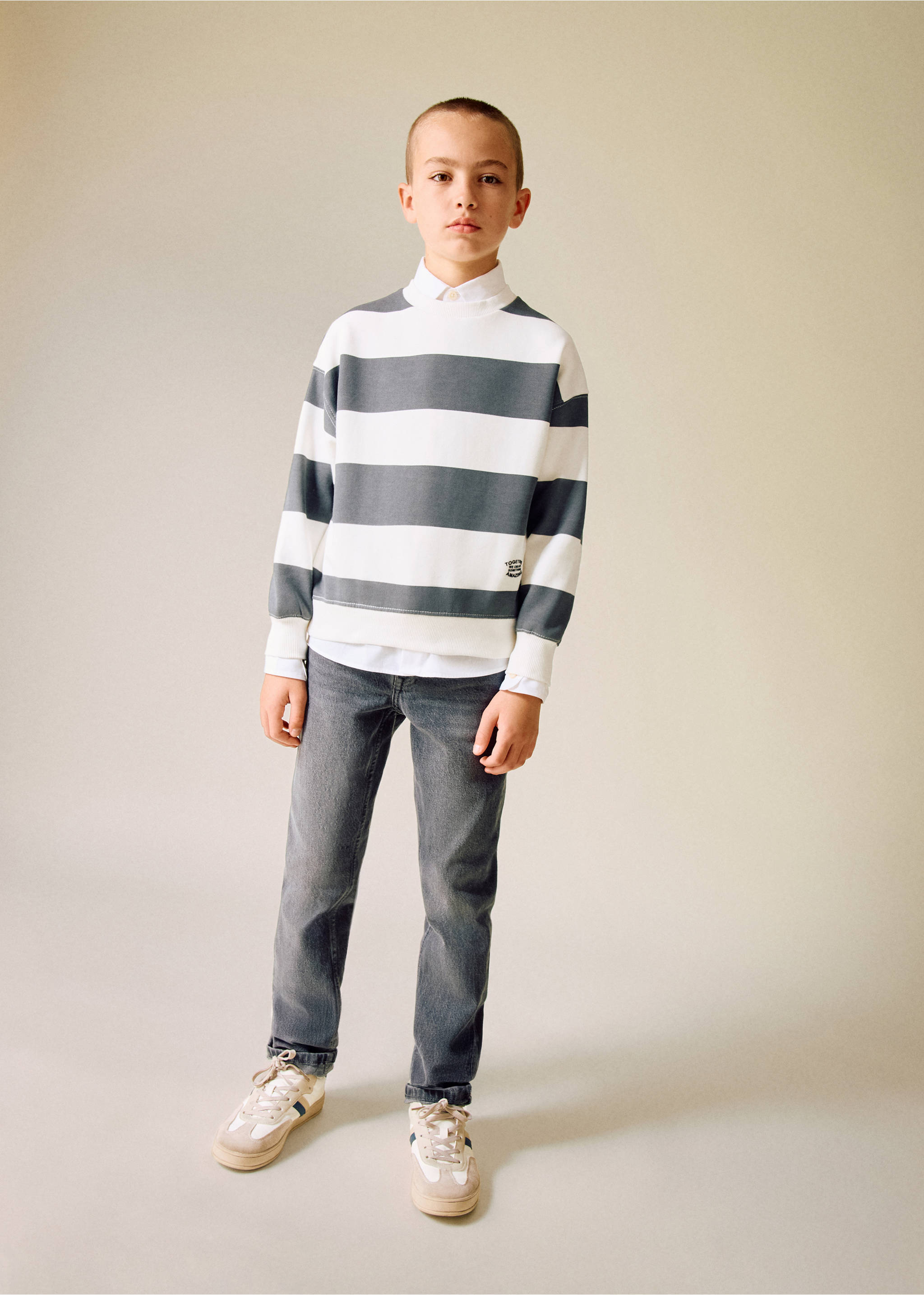 Regular-fit jeans - General plane, Denim Grey. Ref: 17032030-00.