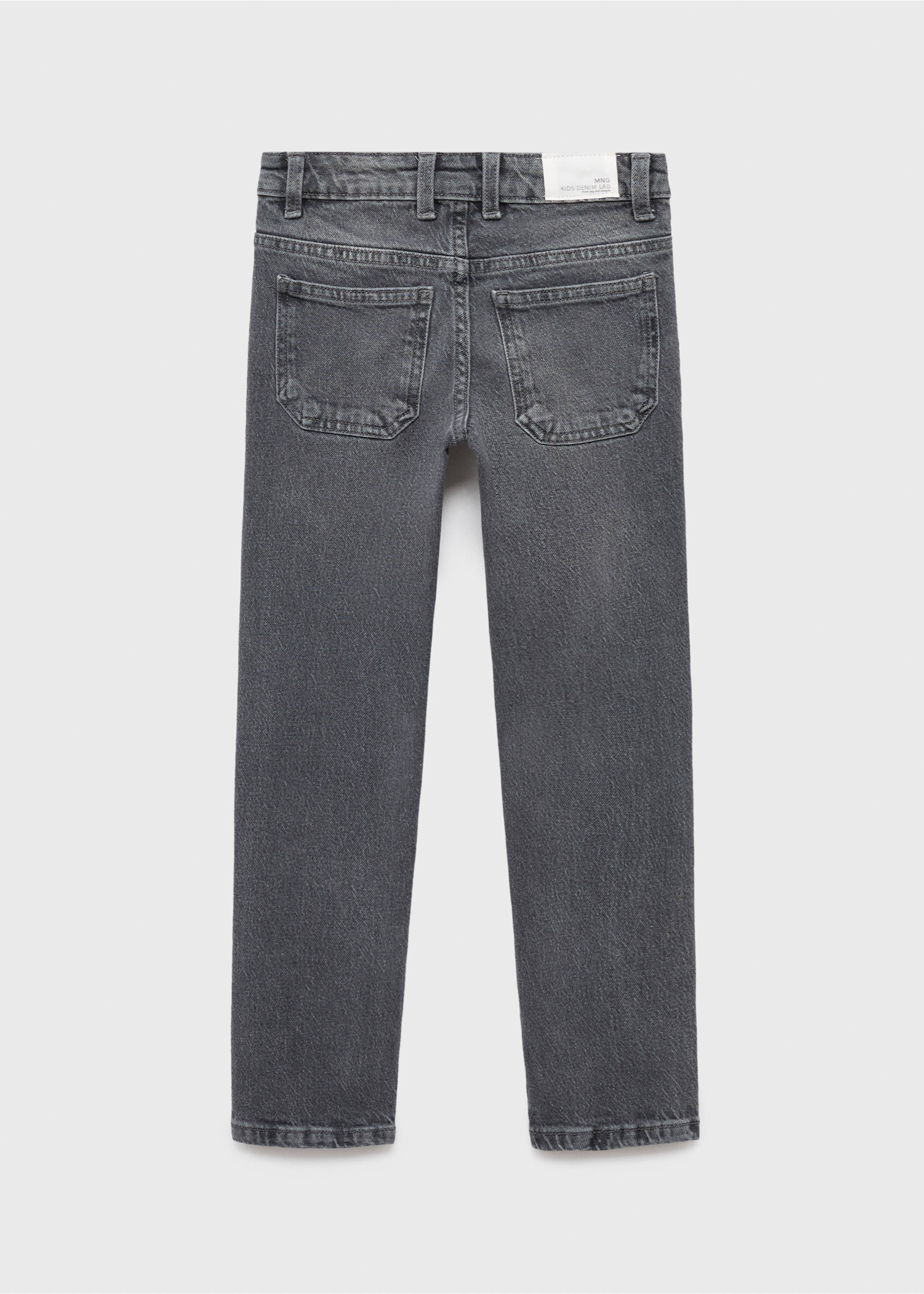 Regular-fit jeans - Reverse of the article, Denim Grey. Ref: 17032030-00.