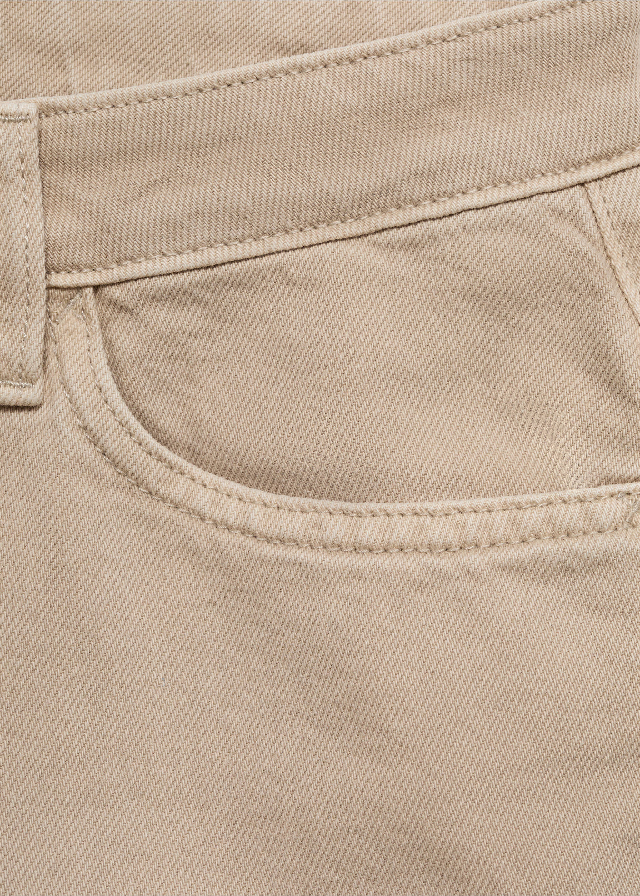 Regular-fit jeans - Details of the article 0, Beige. Ref: 17032535-00.