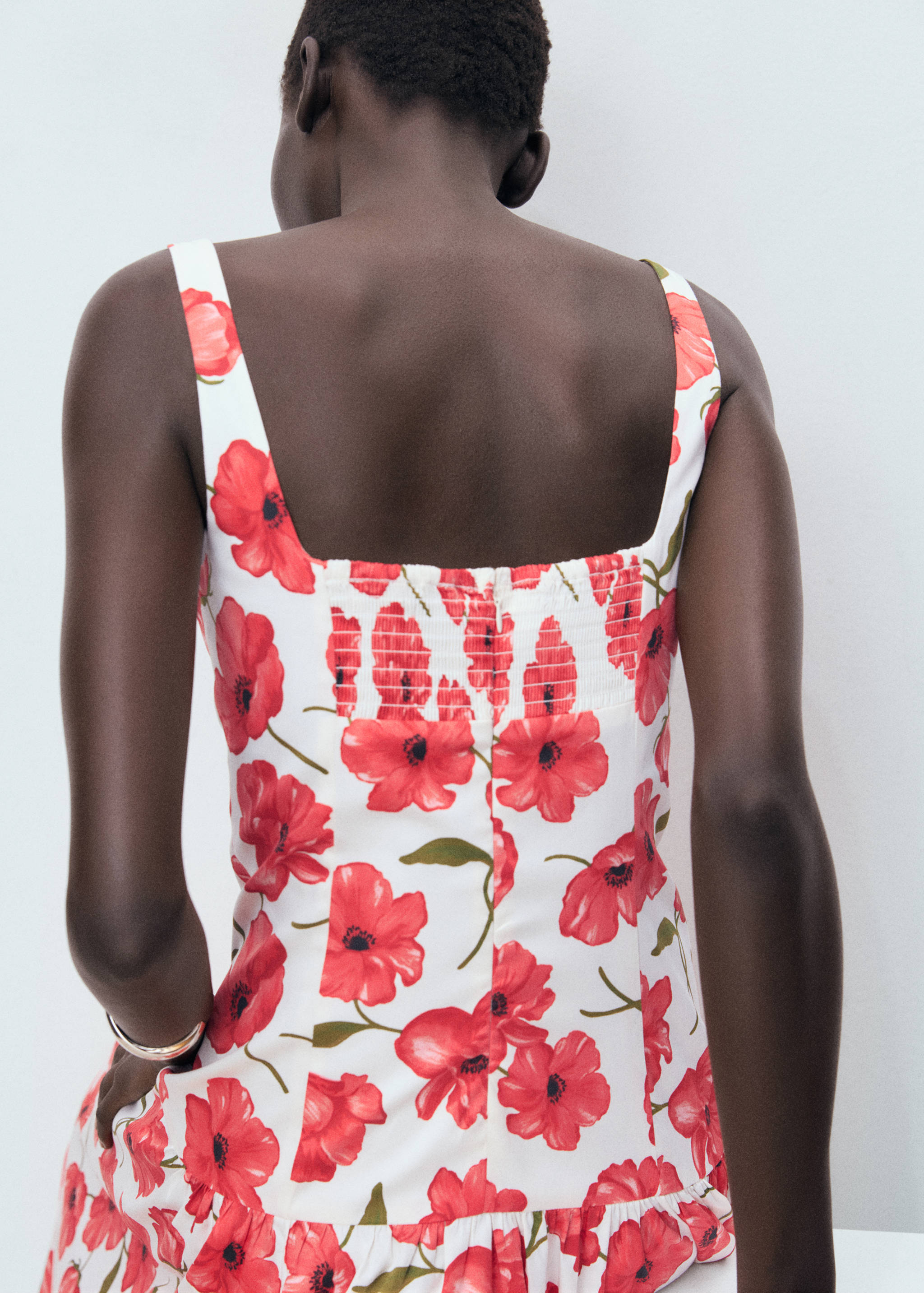 A-Linien Baumwollkleid - Detail des Artikels 3