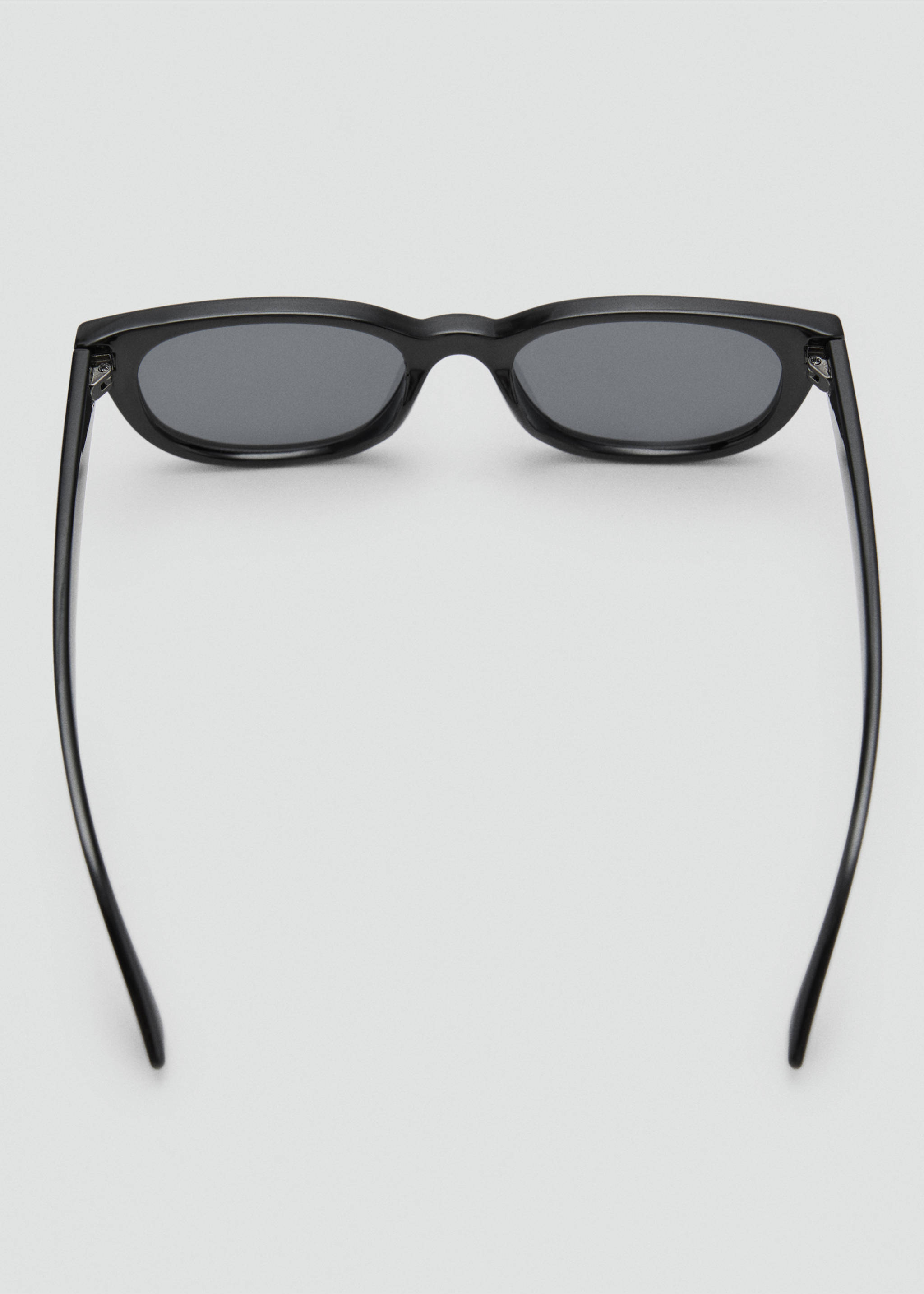 Resin frame sunglasses - Details of the article 1, Black. Ref: 17032539-00.