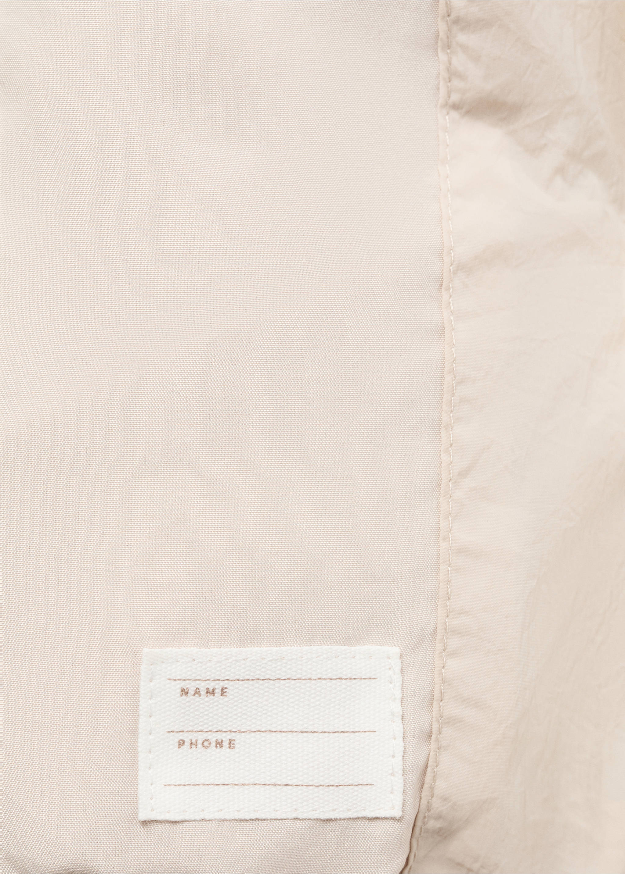 Gilet matelassé à capuche - Détail de l'article 0, Écru. Ref: 17032896-00.
