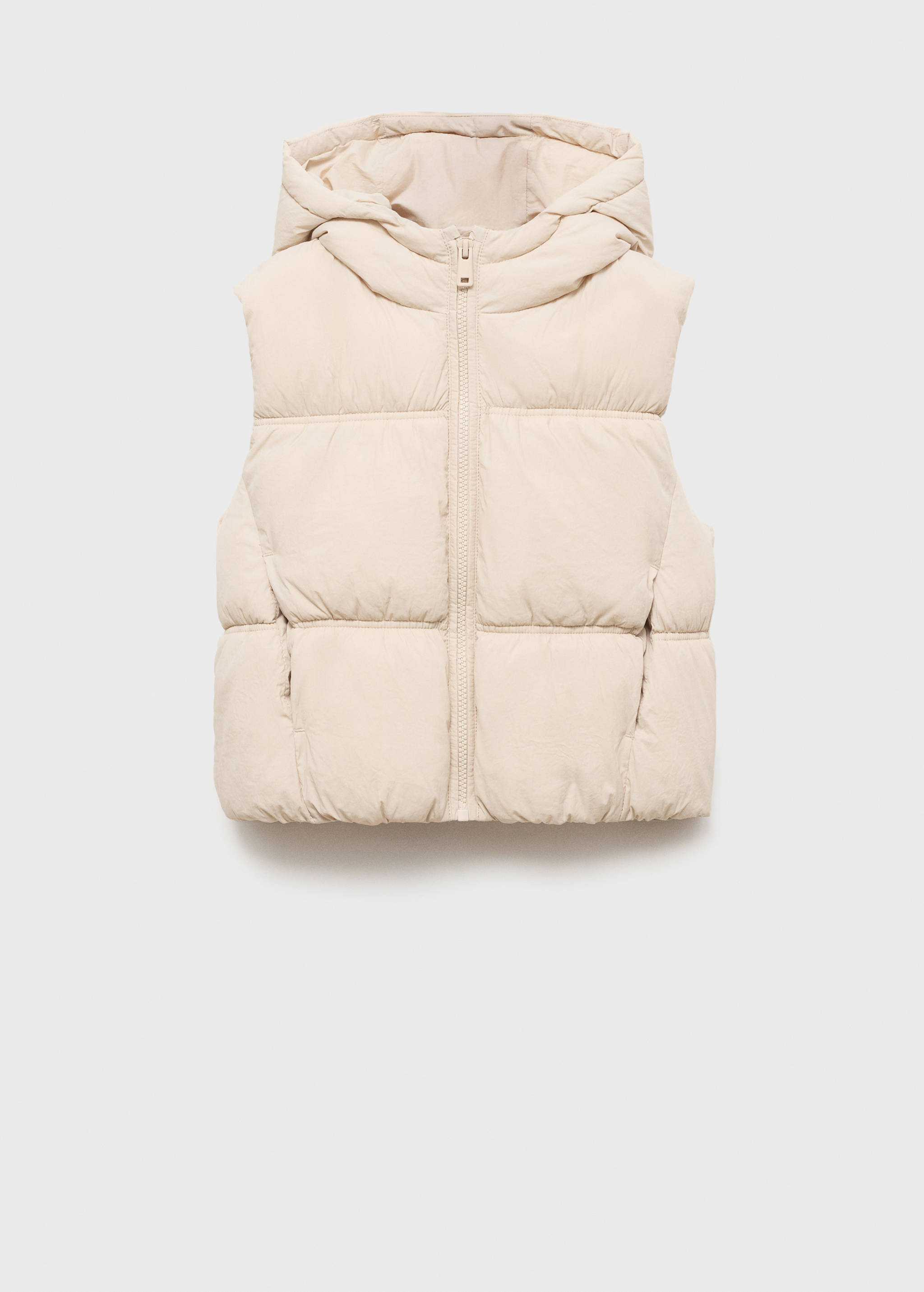 Gilet matelassé à capuche - Article sans modèle
