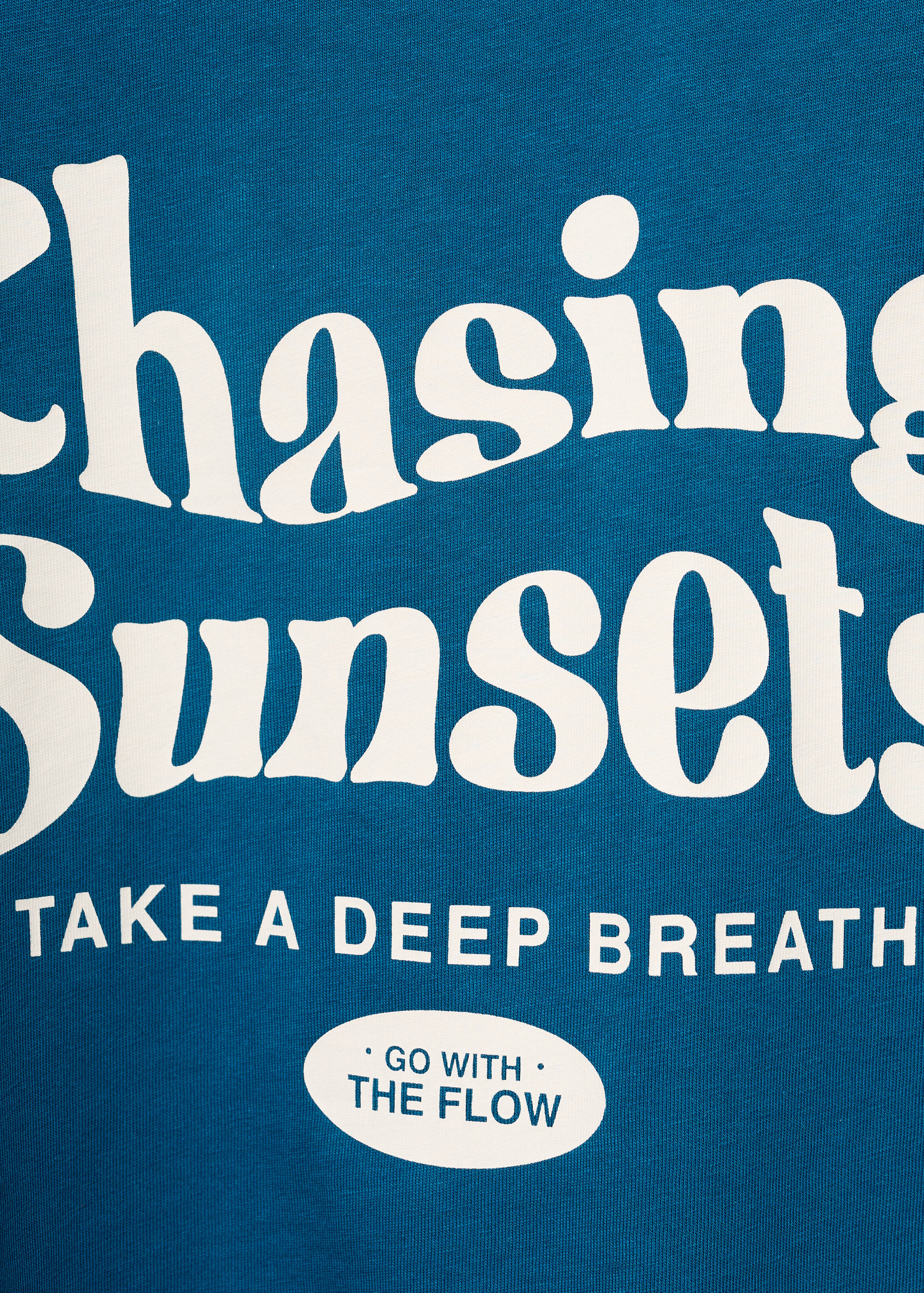 Printed cotton-blend t-shirt - Details of the article 0