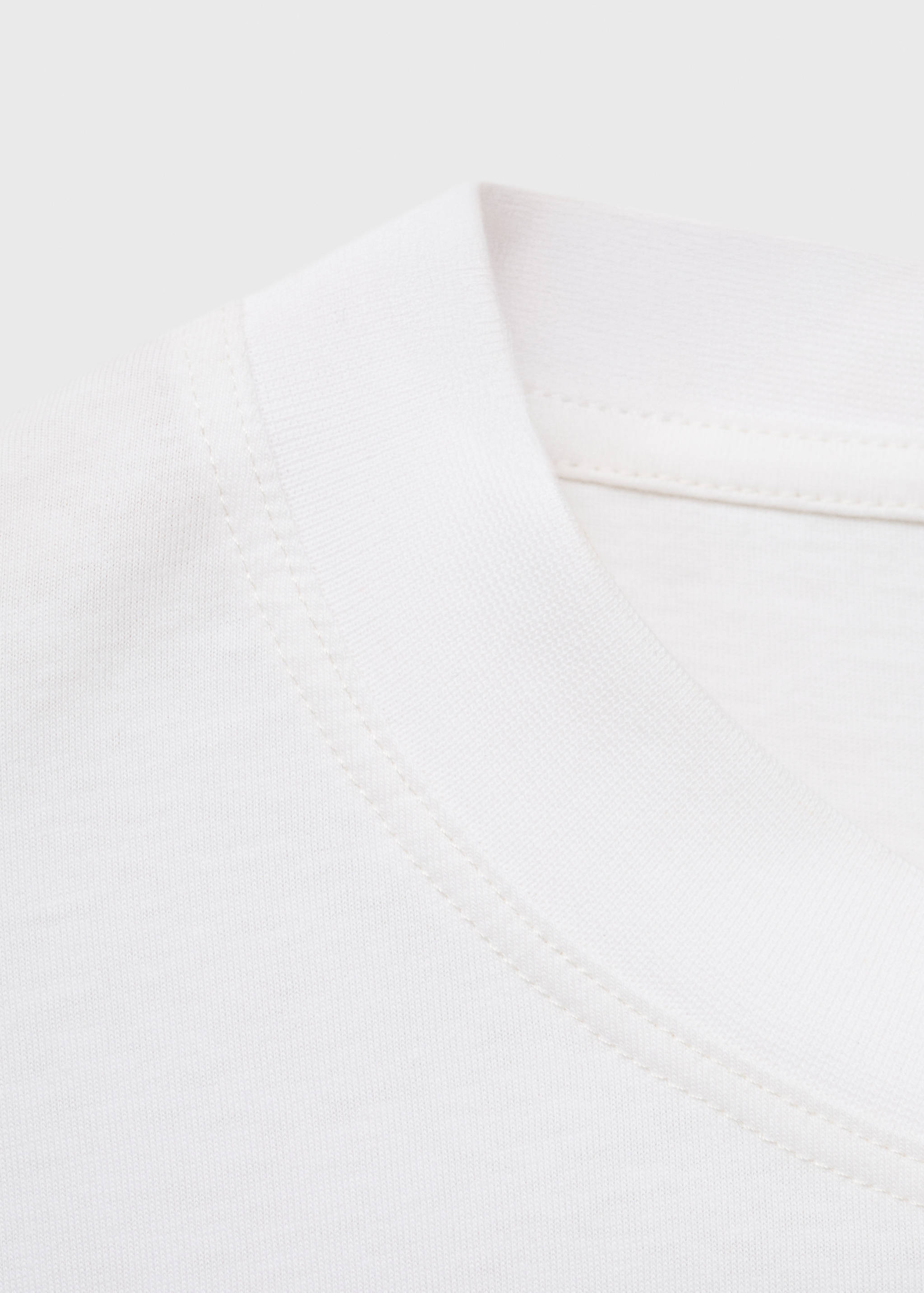 T-shirt 100% cotton boxy fit pocket - Details of the article 0