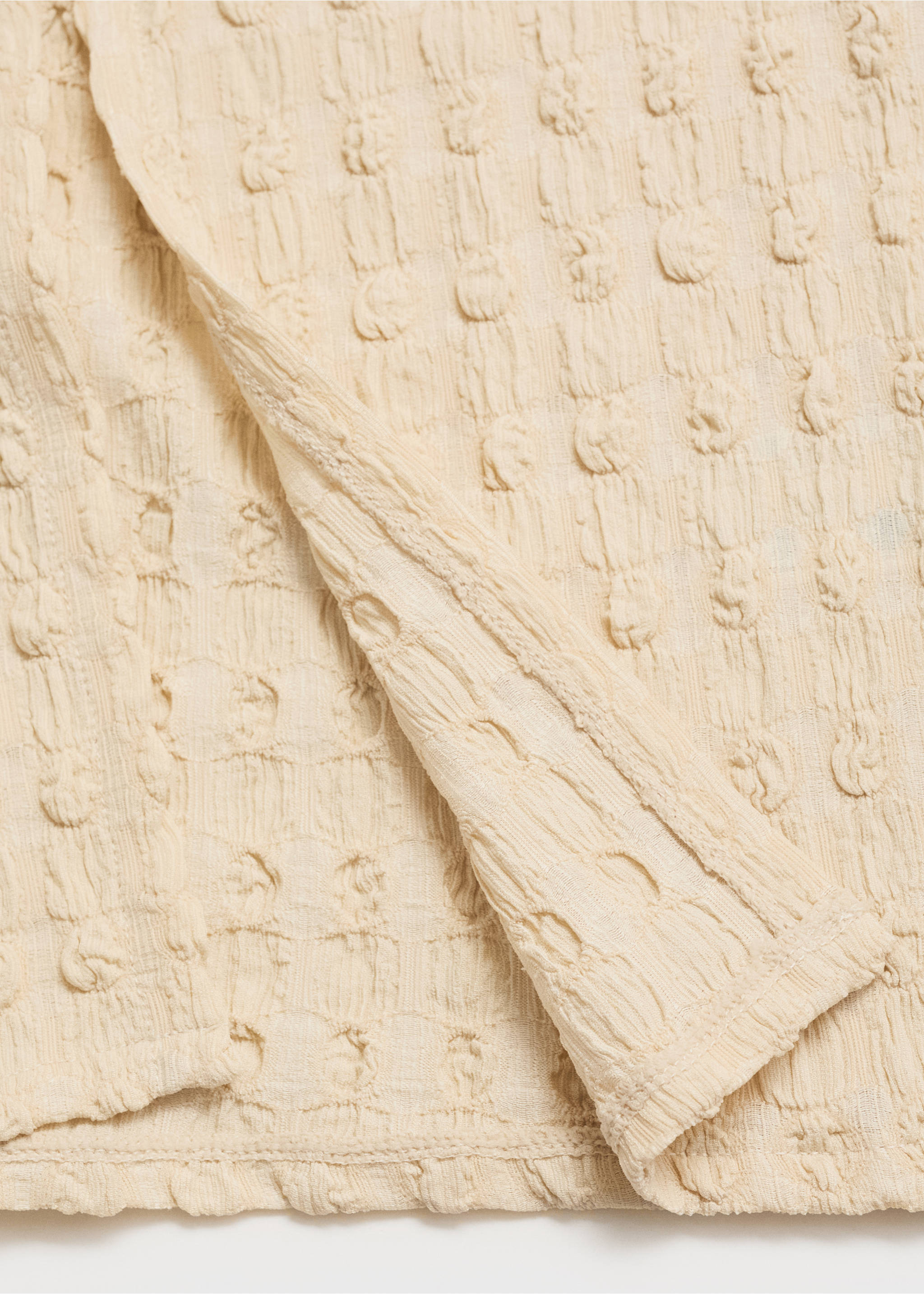 Crepeklänning med halterneck - Detaljer om artikeln 0, Rå. Ref: 17032908-00.