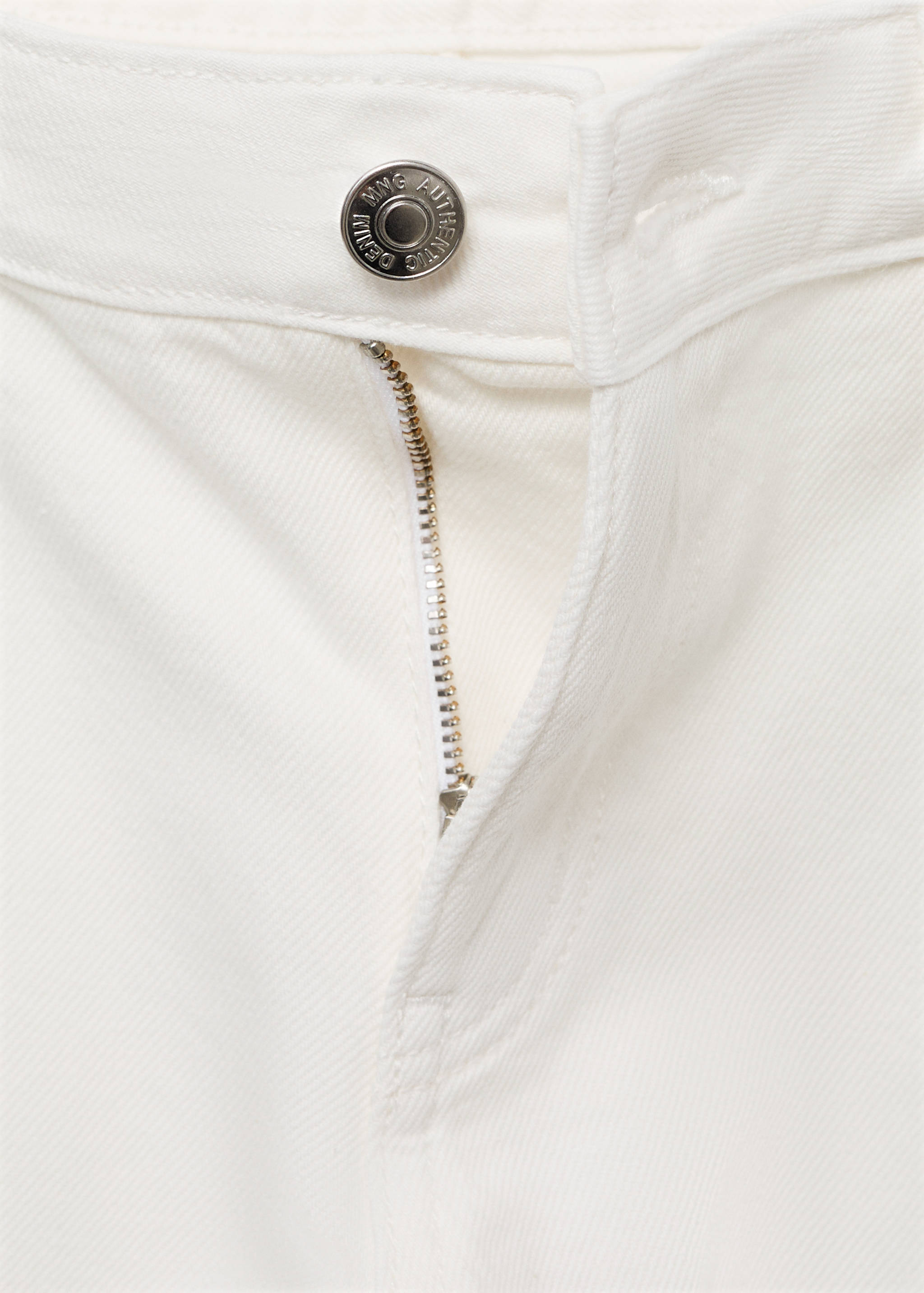 Straight-leg jeans with star embroidery - Details of the article 8