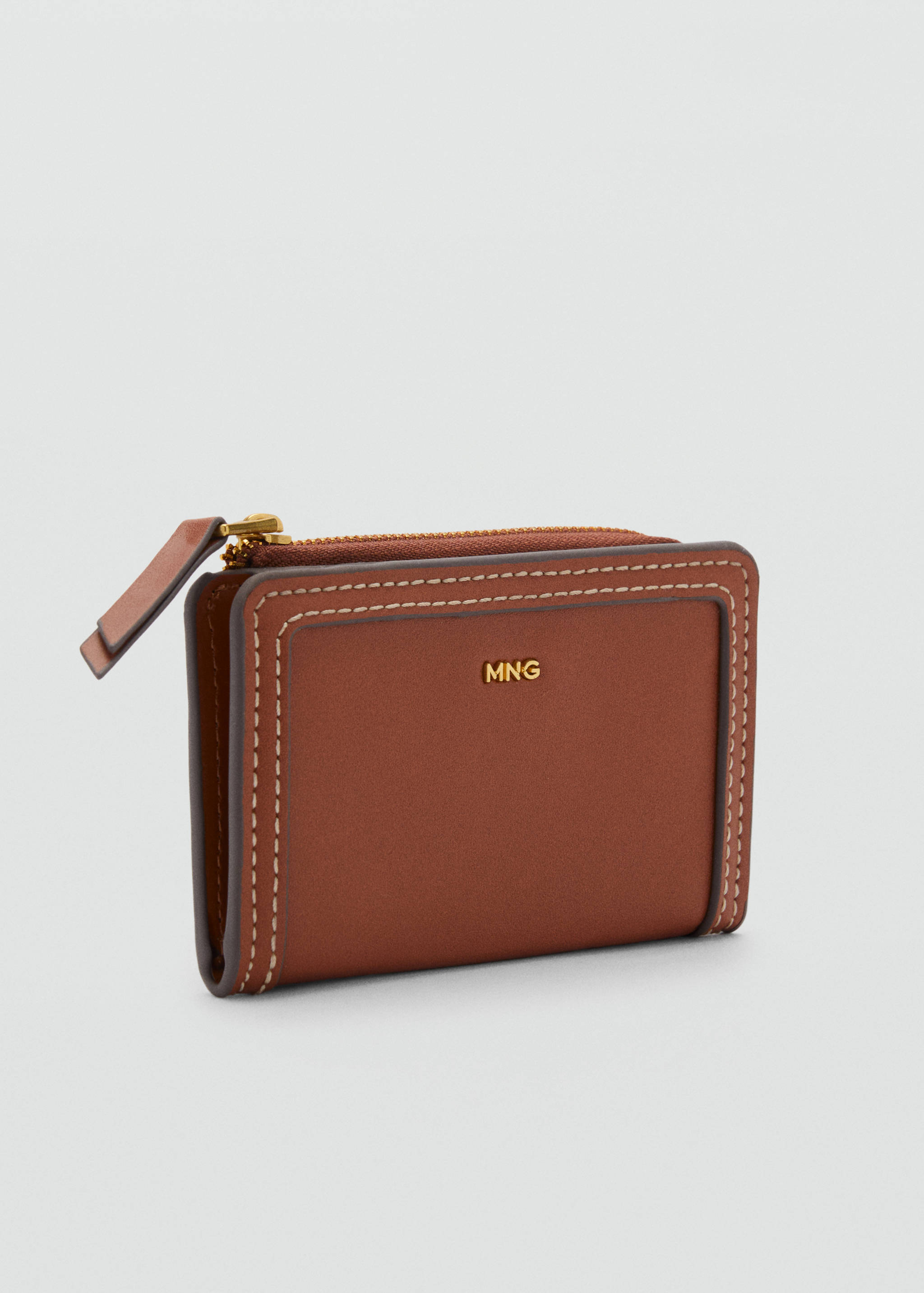 Small faux-leather wallet - Medium plane
