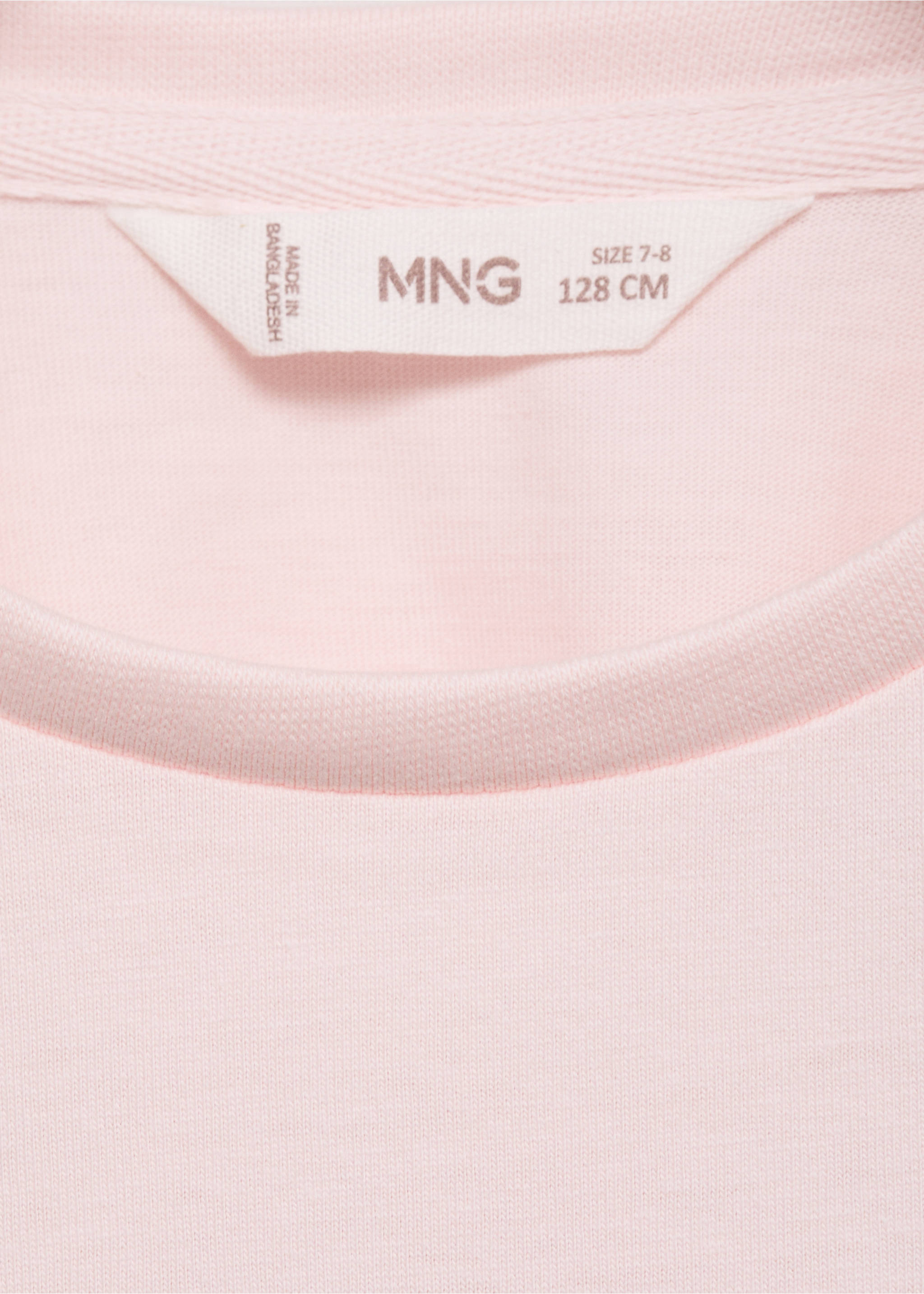 T-shirt imprimé manches courtes - Détail de l'article 8, Rose. Ref: 17033283-00.