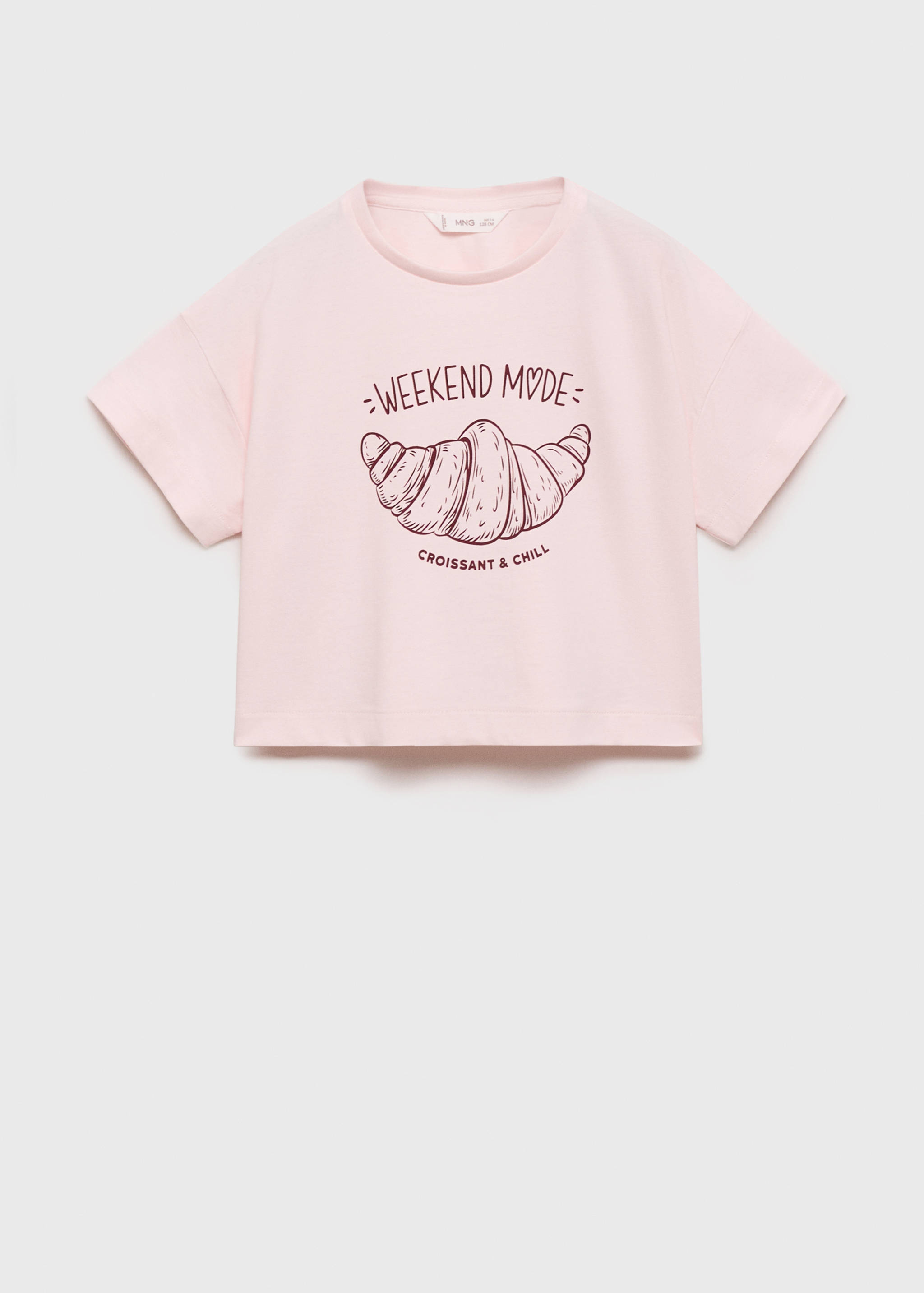 T-shirt imprimé manches courtes - Article sans modèle