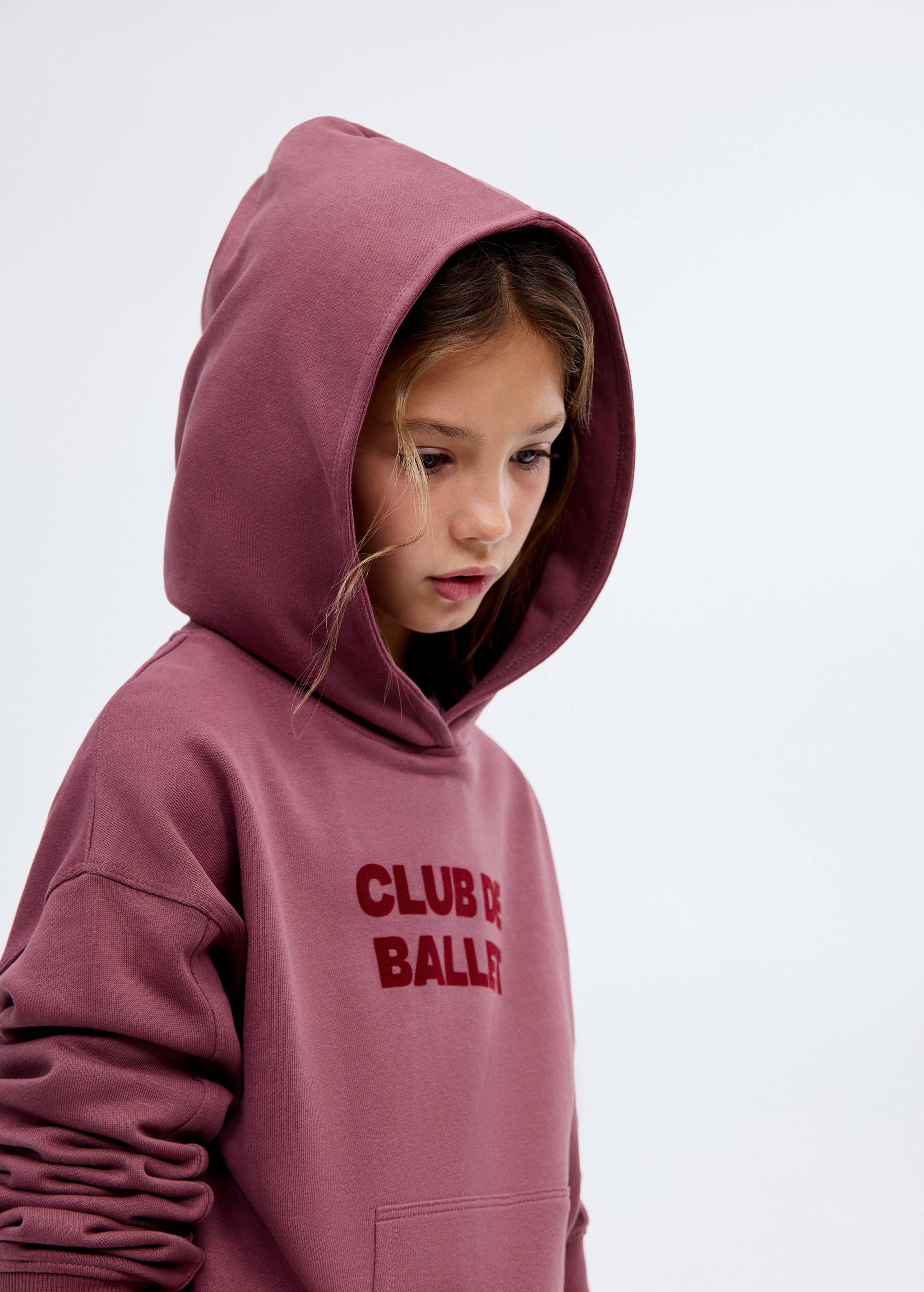 Sweat-shirt imprimé capuche - Détail de l'article 1