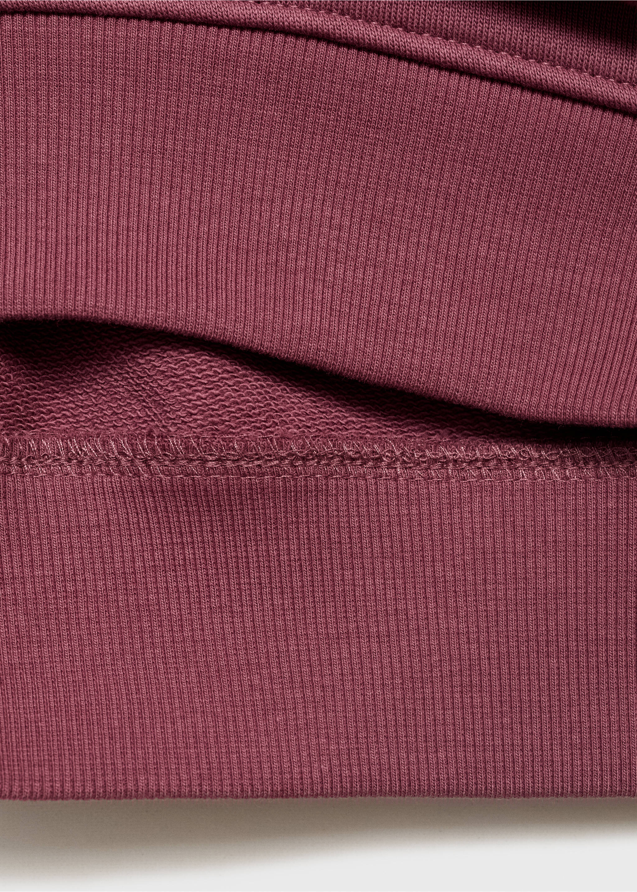 Sweat-shirt imprimé capuche - Détail de l'article 0, Cerise. Ref: 17033285-00.