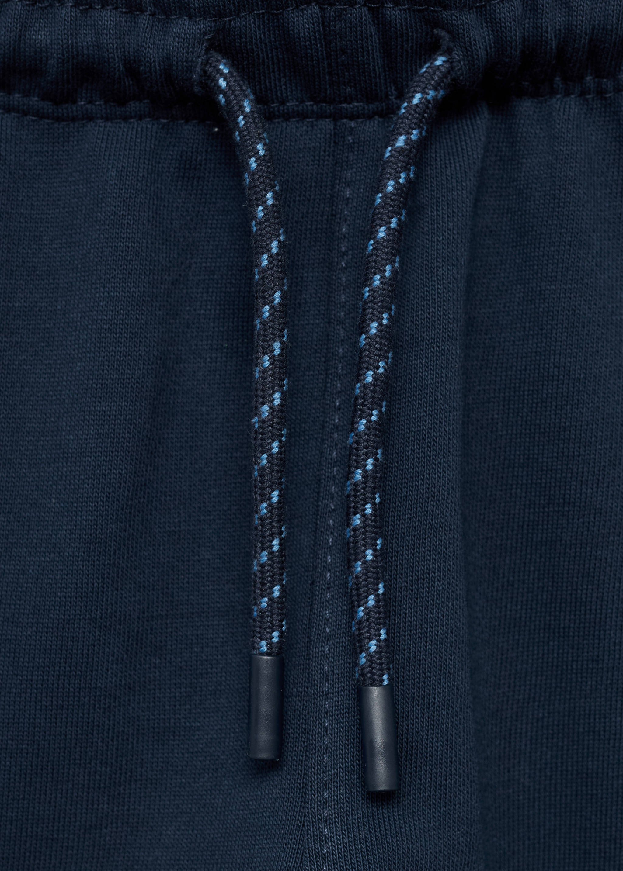 Cotton jogger-style trousers - Details of the article 8