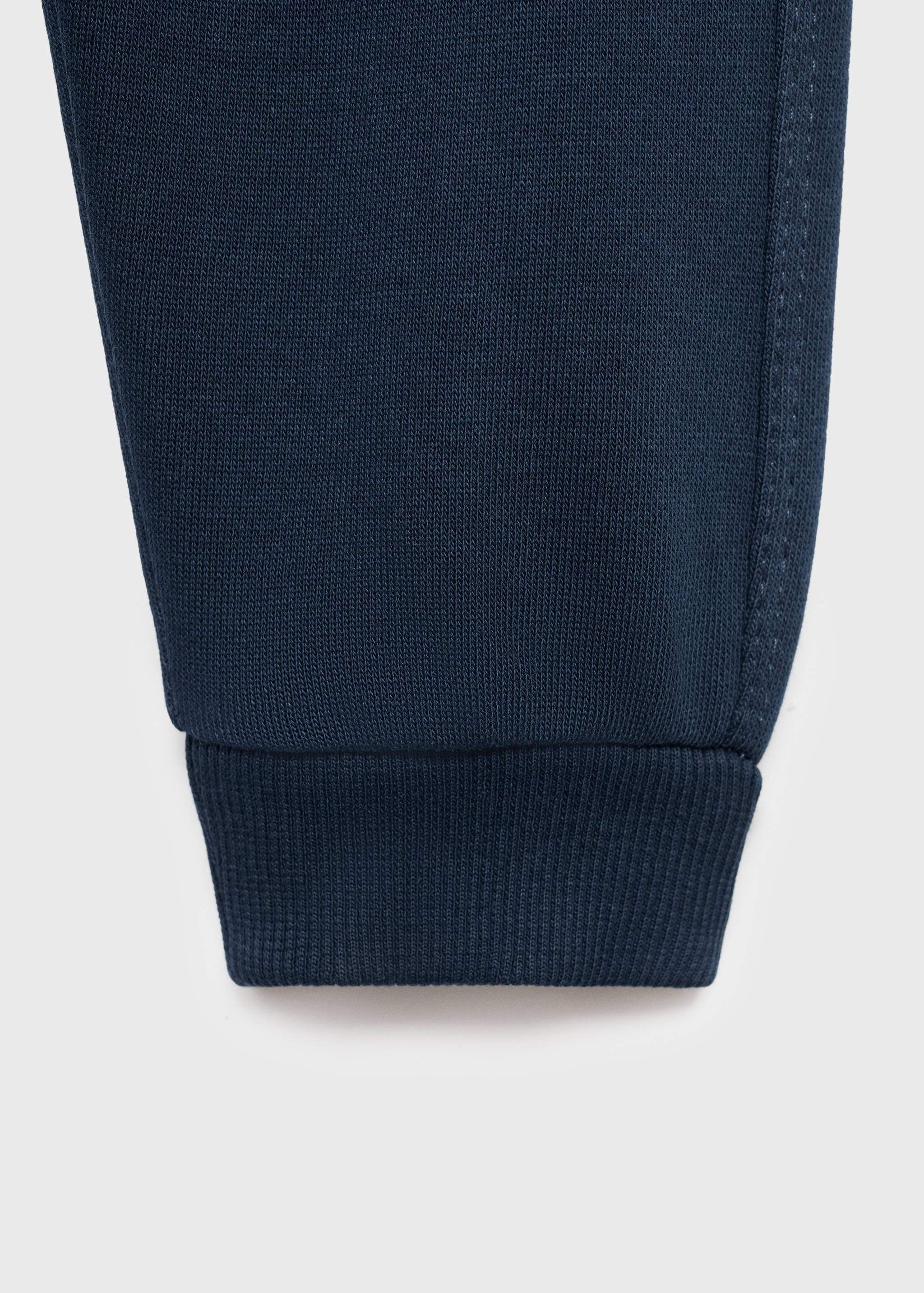 Cotton jogger-style trousers - Details of the article 0